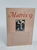 Matrix 9: A Review for Printers & Bibliophiles, Winter 1989 — 1st Edition