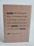 Matrix 9: A Review for Printers & Bibliophiles, Winter 1989 — 1st Edition