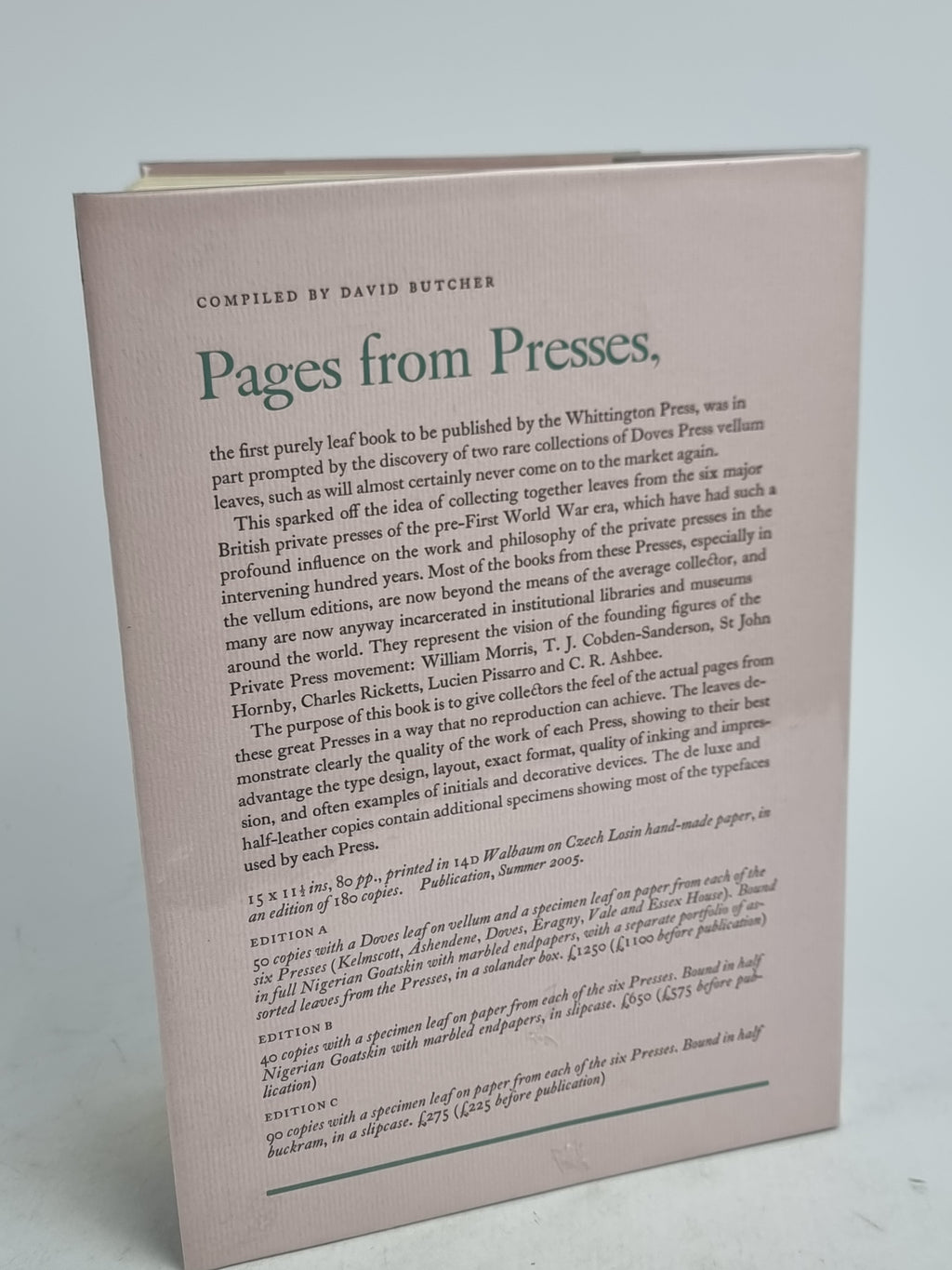 Matrix 24: A Review for Printers &  Bibliophiles — 1st Edition