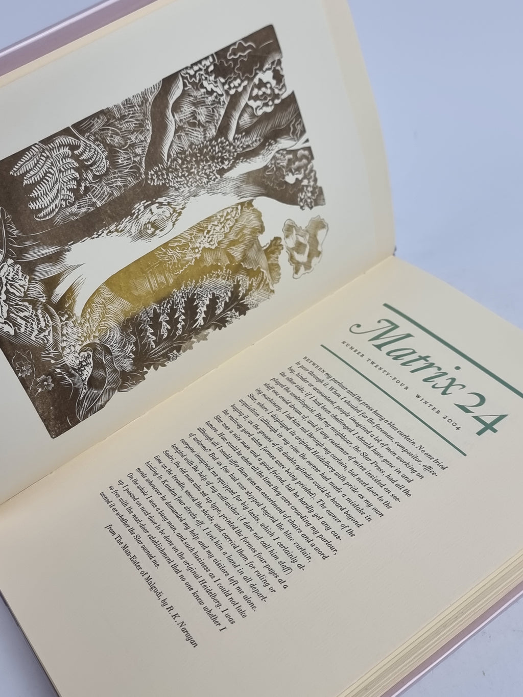 Matrix 24: A Review for Printers &  Bibliophiles — 1st Edition