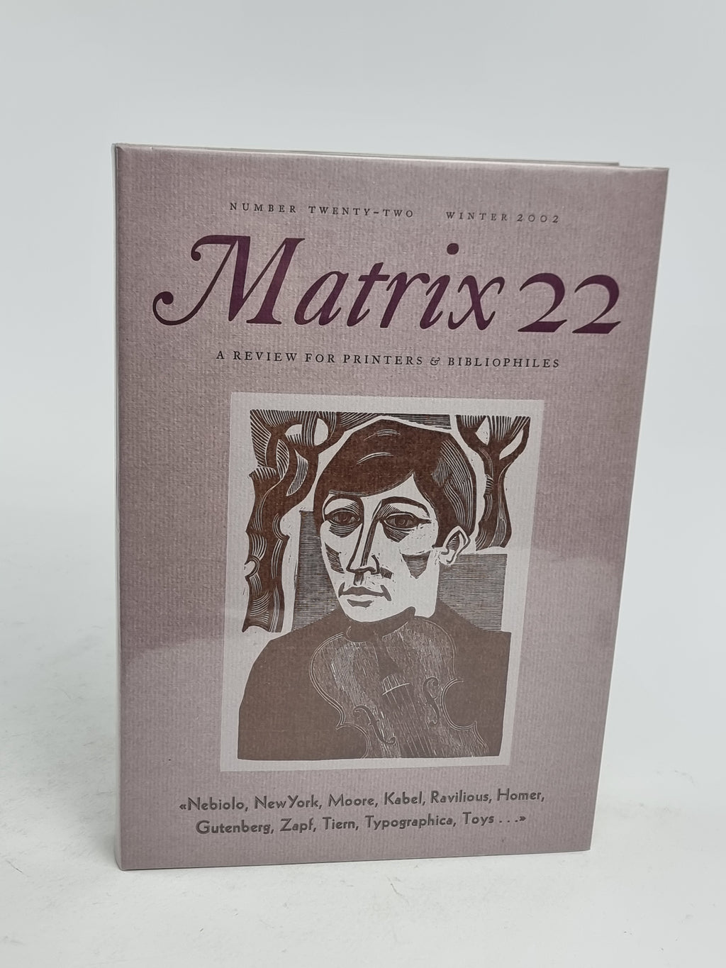 Matrix 22: A Review for Printers & Bibliophiles — 1st Edition