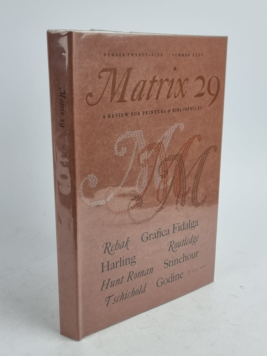 Matrix 29: A Review for Printers & Bibliophiles — 1st Edition