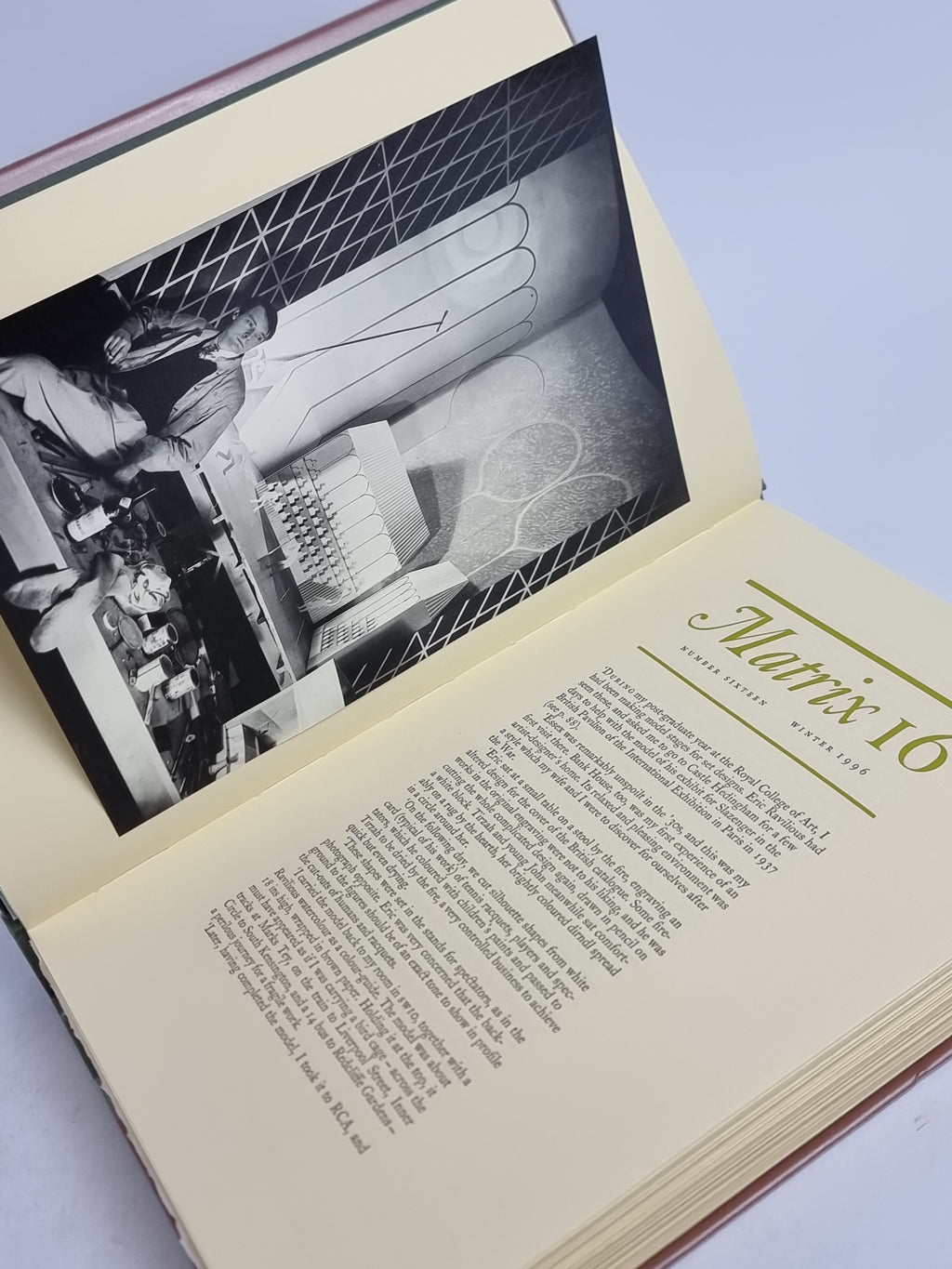 Matrix 16: A Review for Printers and Bibliophiles — 1st Edition