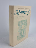 Matrix 36: A Review for Printers & Bibliophiles — 1st Edition
