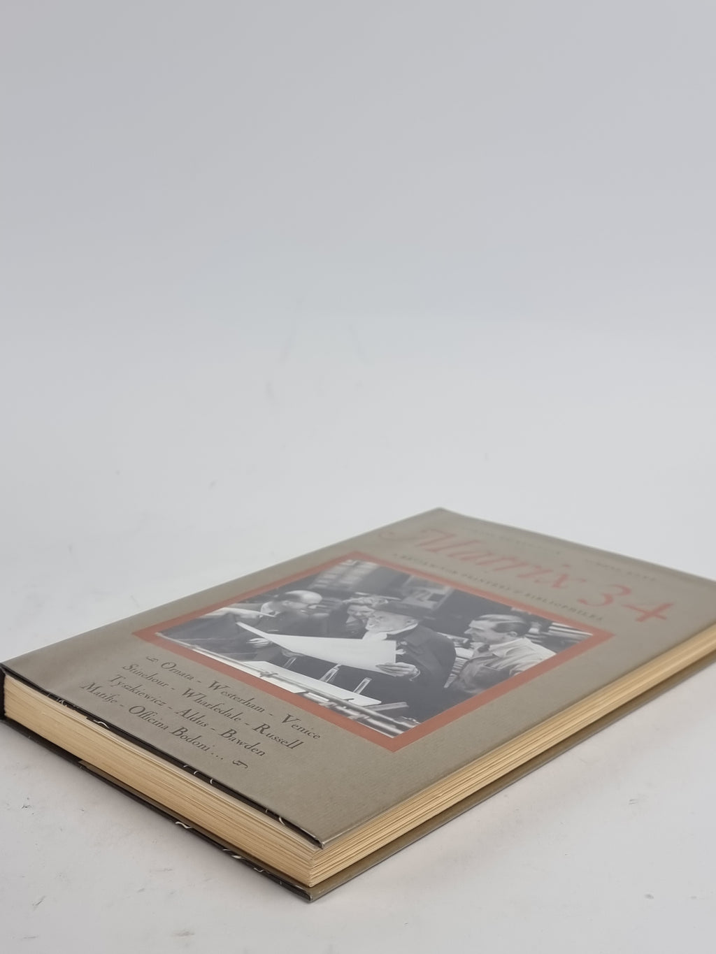 Matrix 34: A Review for Printers & Bibliophiles — 1st Edition