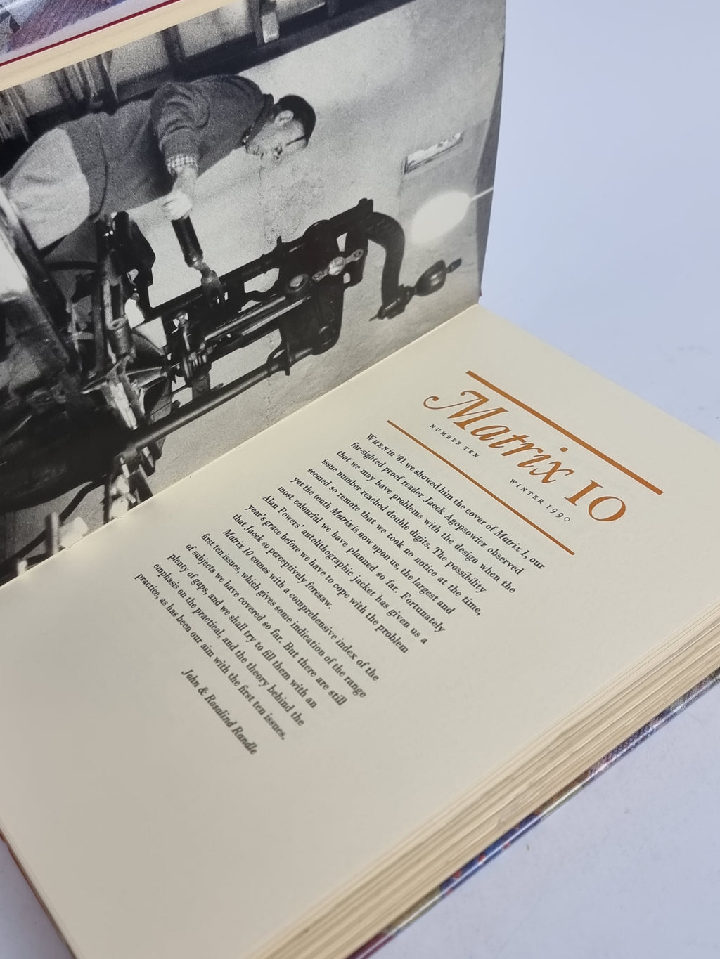 Matrix 10, John & Rosalind Randle (Editors) — 1st Edition