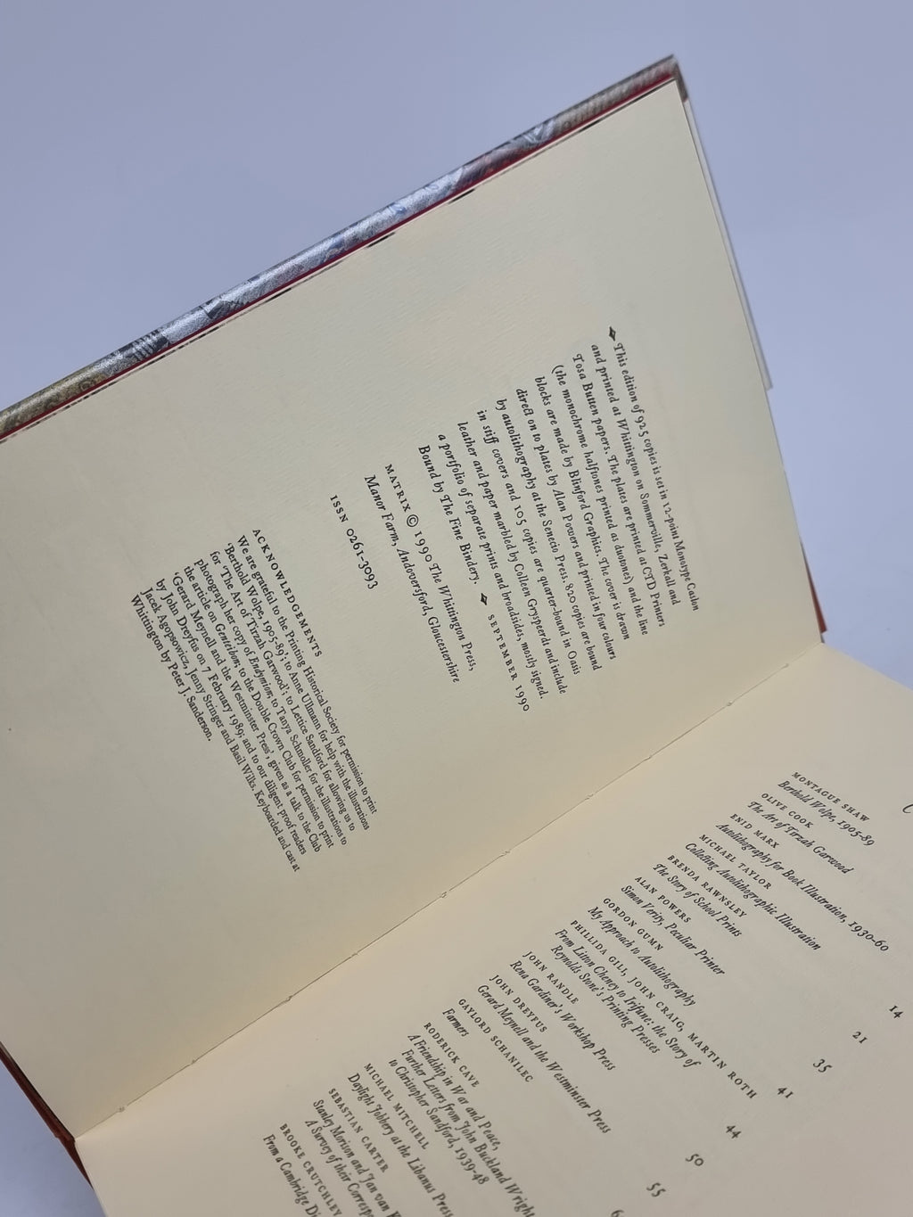 Matrix 10, John & Rosalind Randle (Editors) — 1st Edition