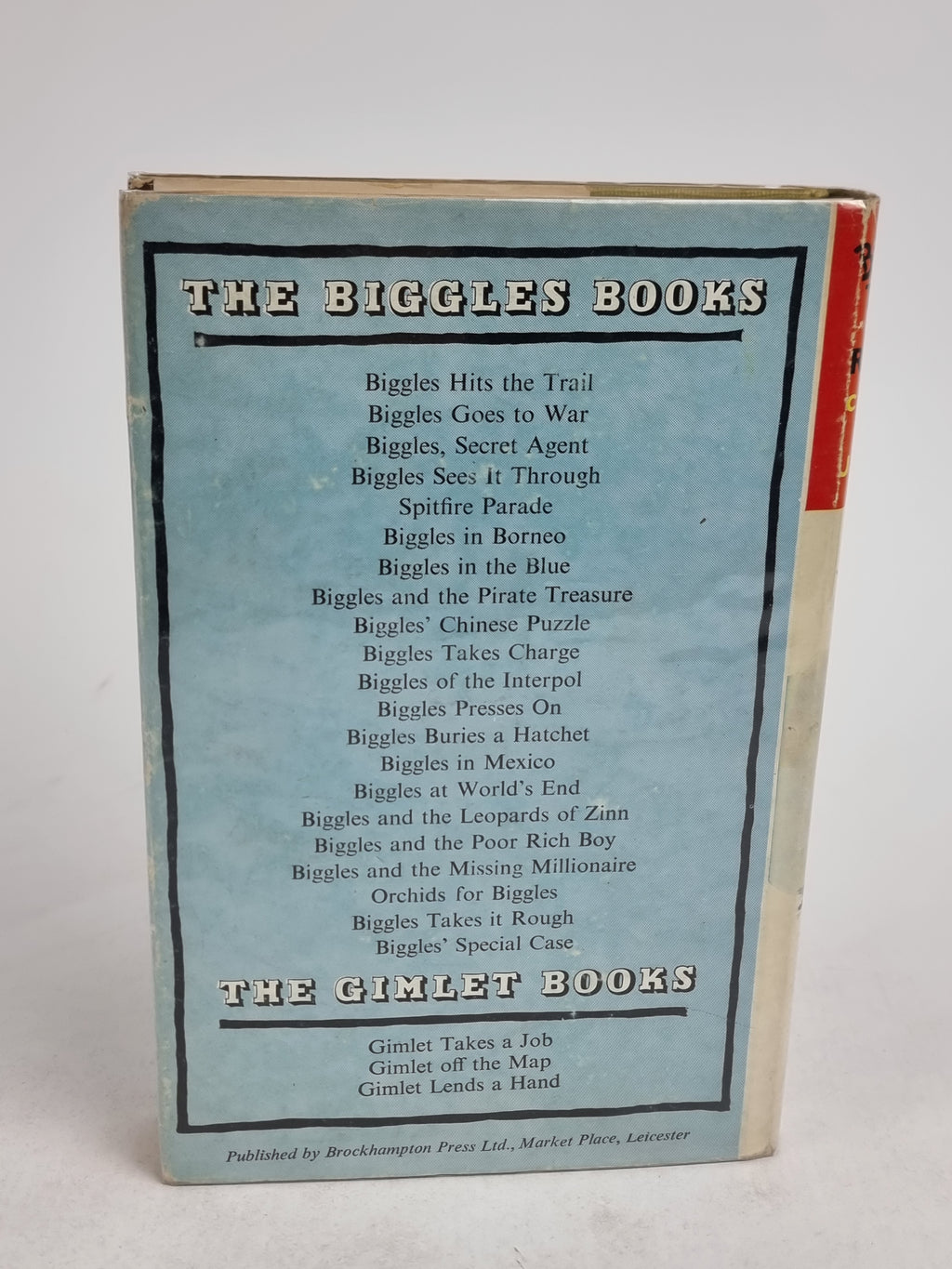 Biggles Takes it Rough, Captain W. E. Johns — 1st Edition