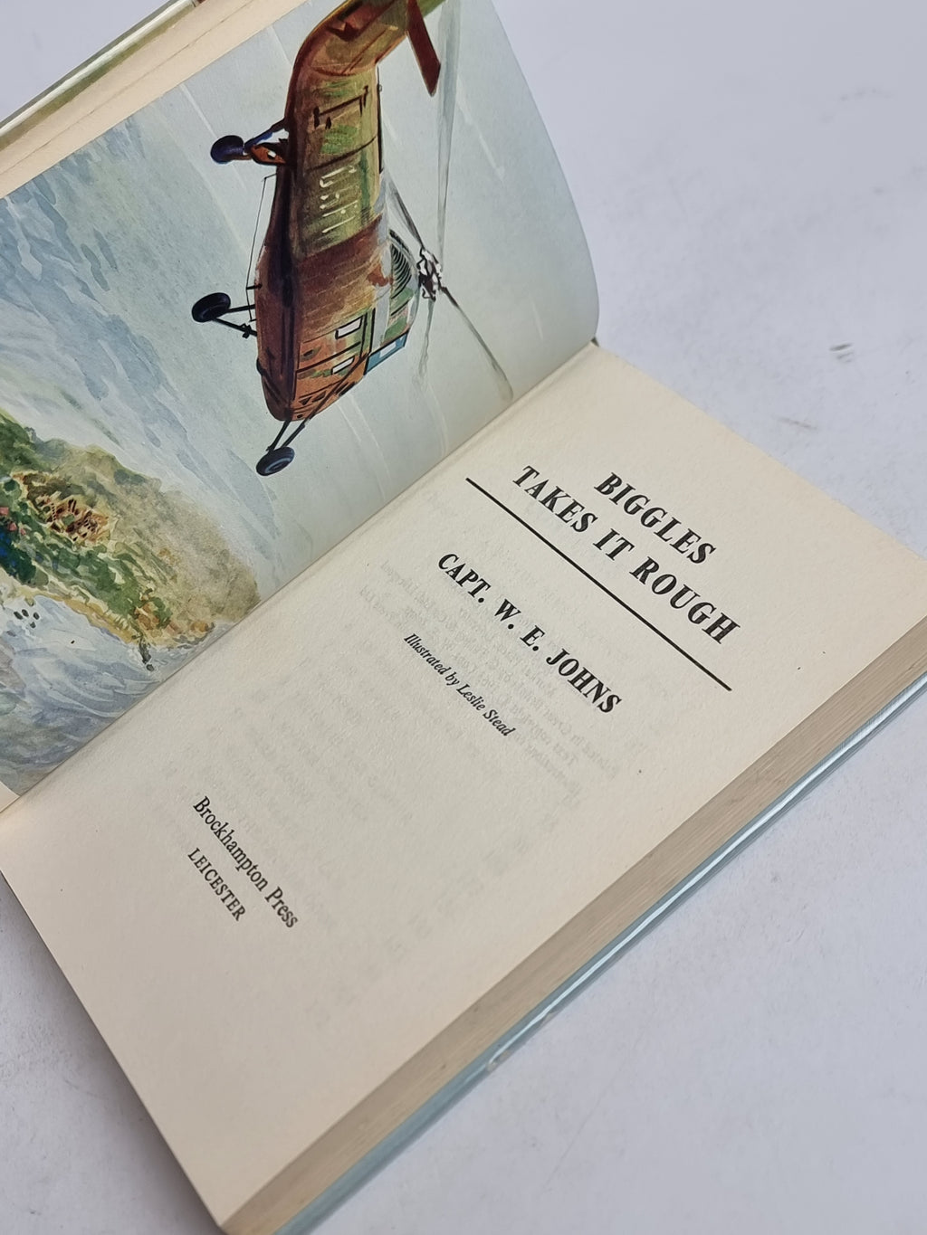 Biggles Takes it Rough, Captain W. E. Johns — 1st Edition