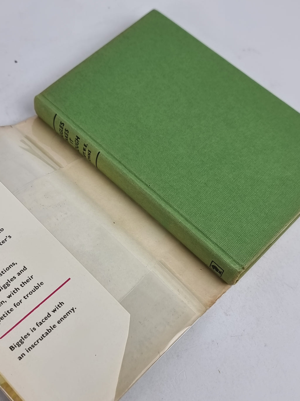Biggles Takes it Rough, Captain W. E. Johns — 1st Edition