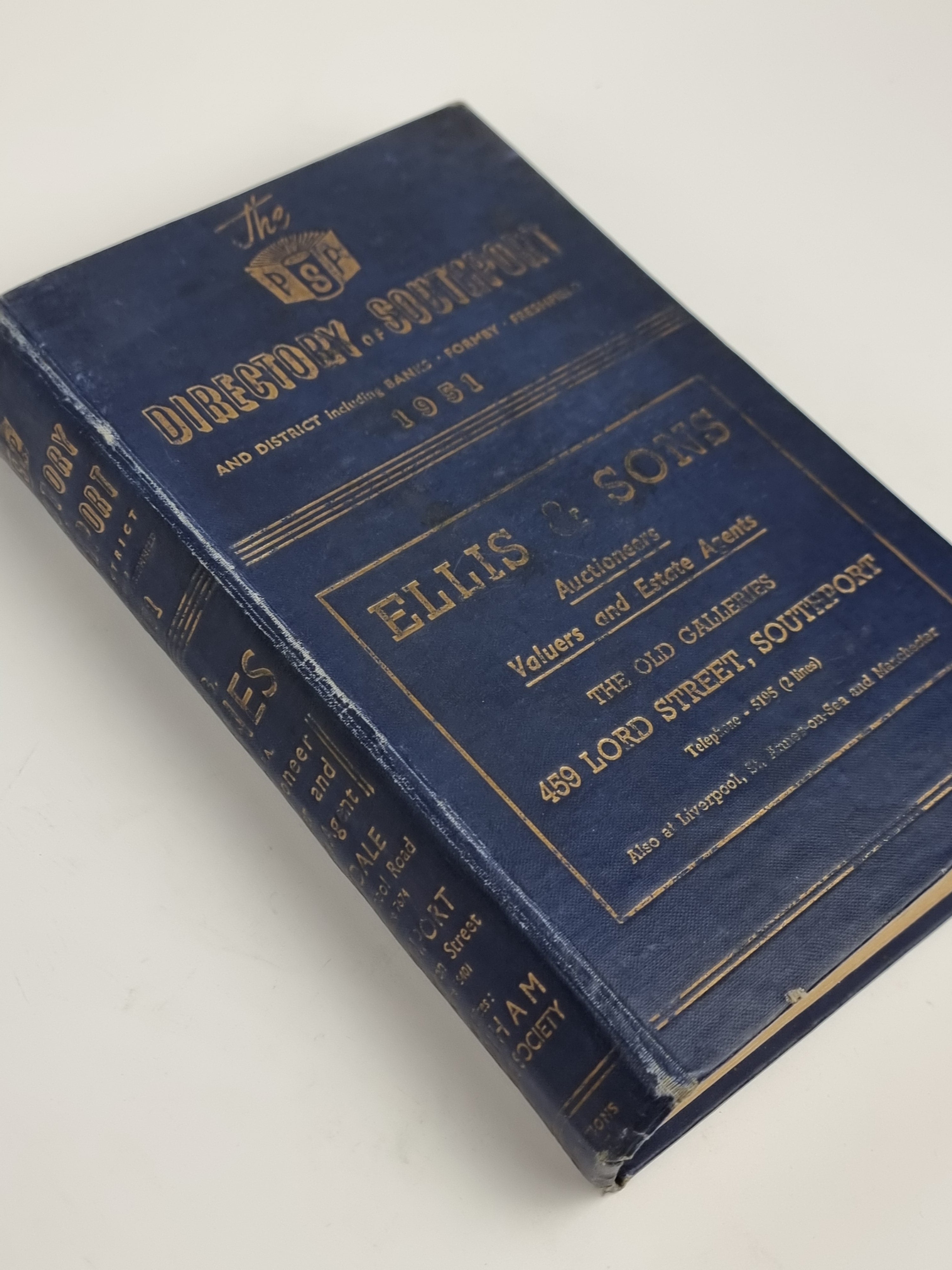 The P.S.P. Directory of Southport and District including Banks...