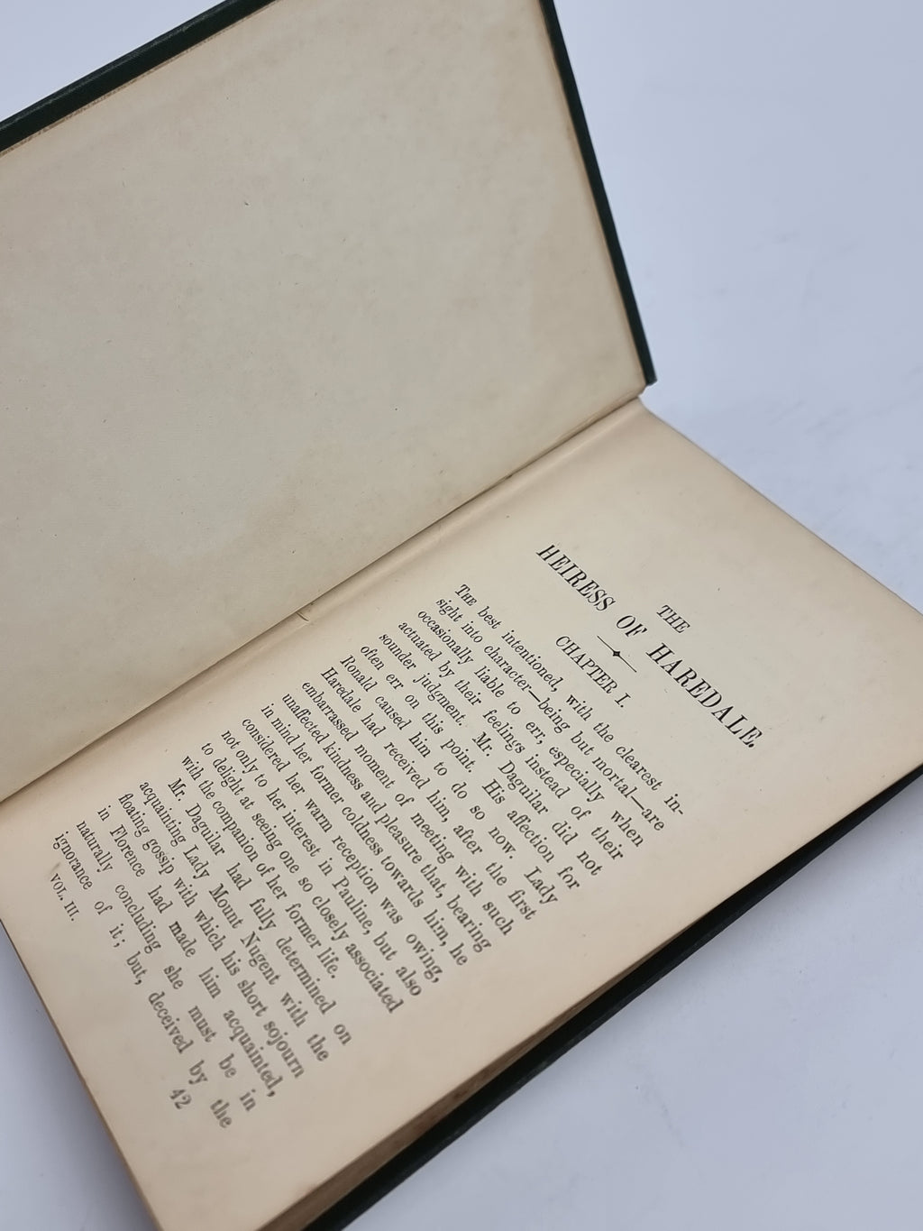 The Heiress of Haredale, Lady Virginia Sandars — 1st Edition