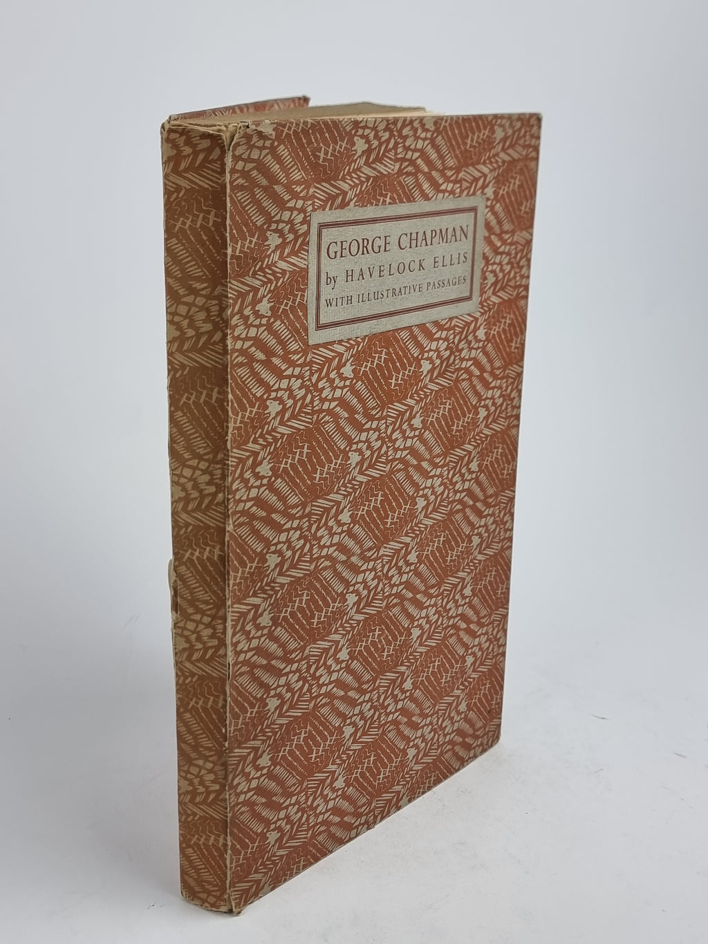 Chapman, Havelock Ellis — 1st Edition, Limited