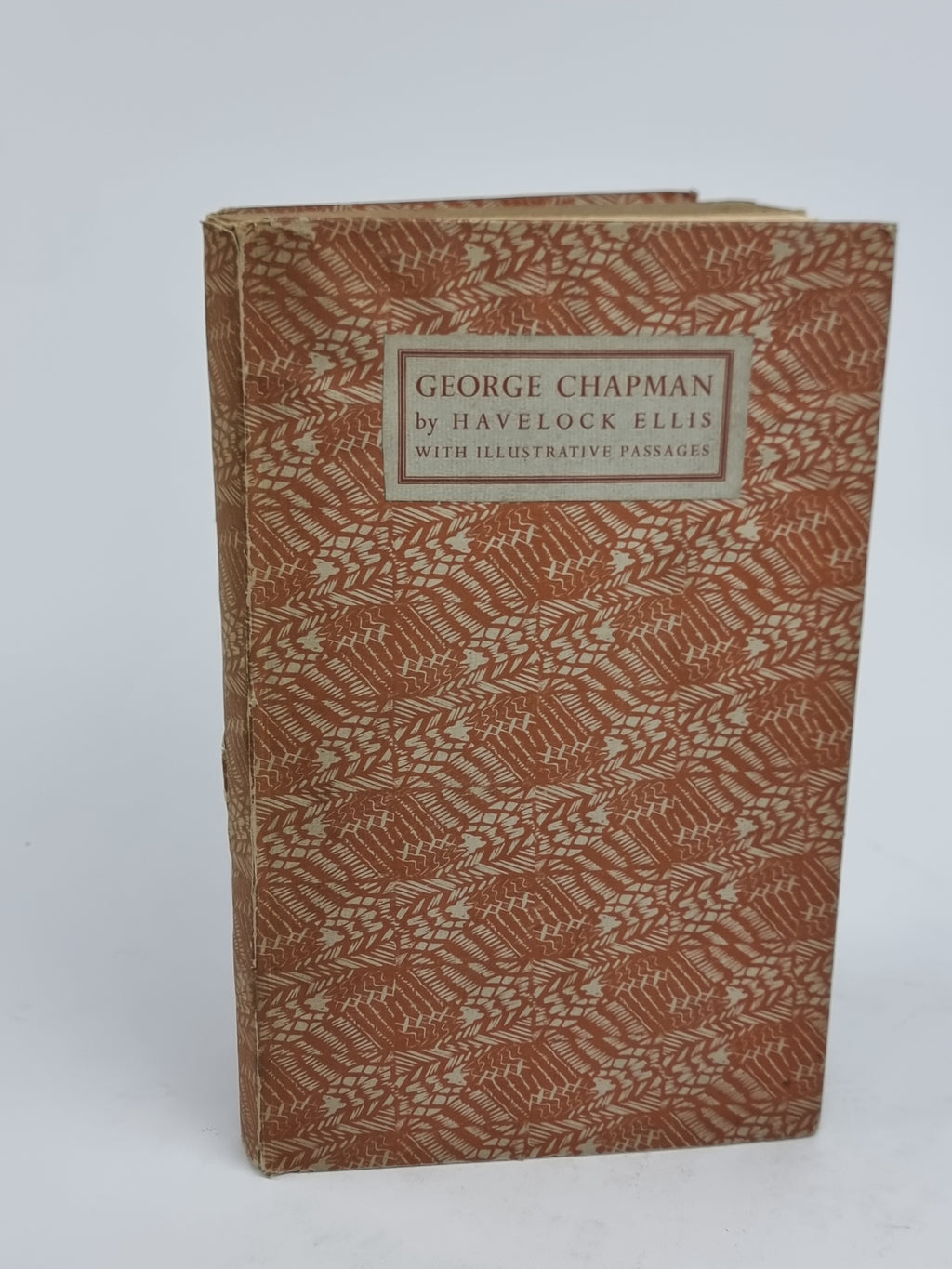 Chapman, Havelock Ellis — 1st Edition, Limited