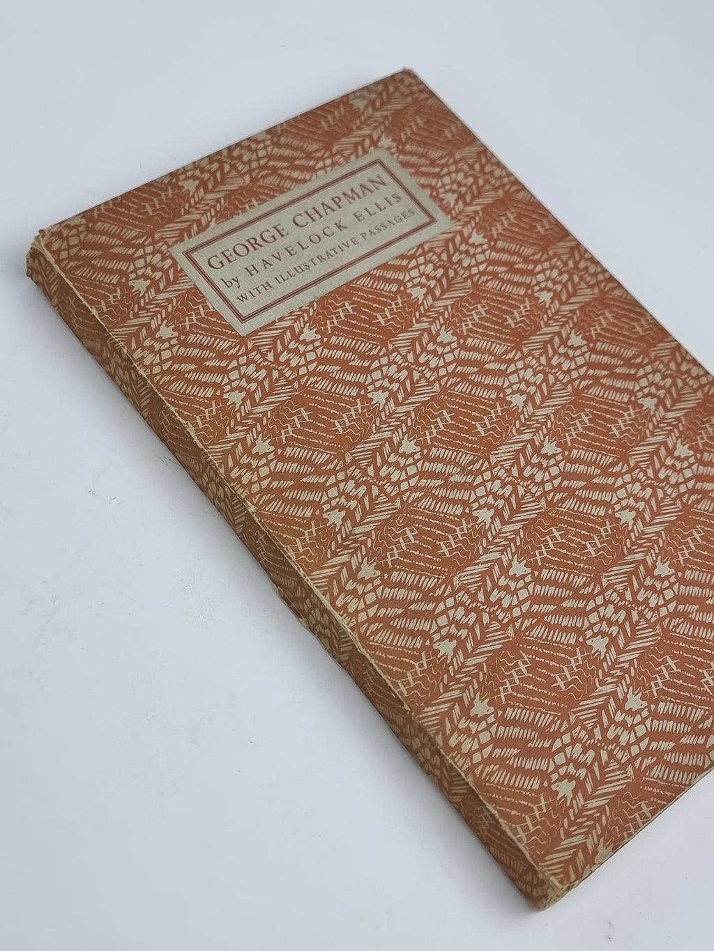 Chapman, Havelock Ellis — 1st Edition, Limited