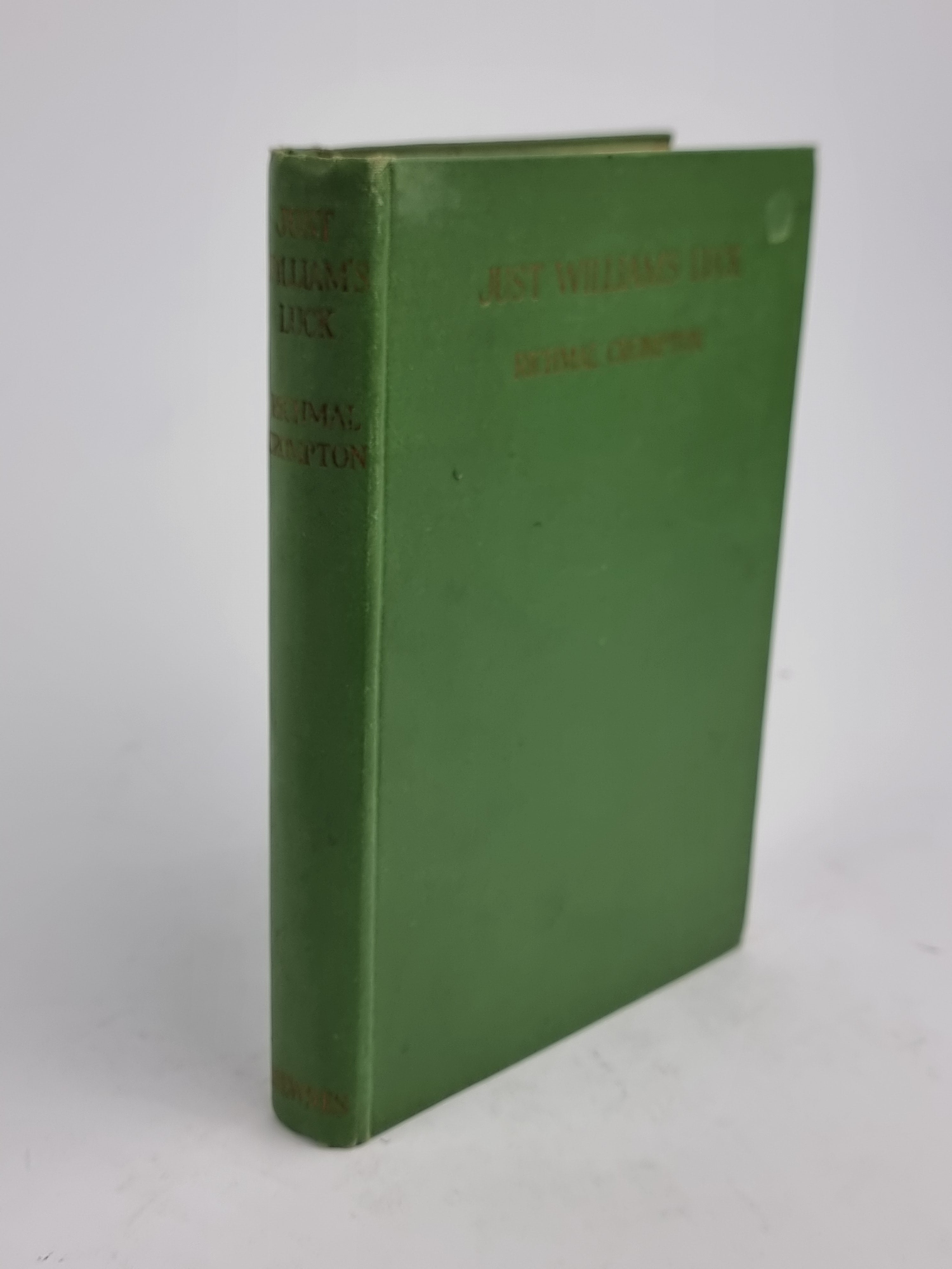 Just William's Luck, Richmal Crompton — 1st Edition
