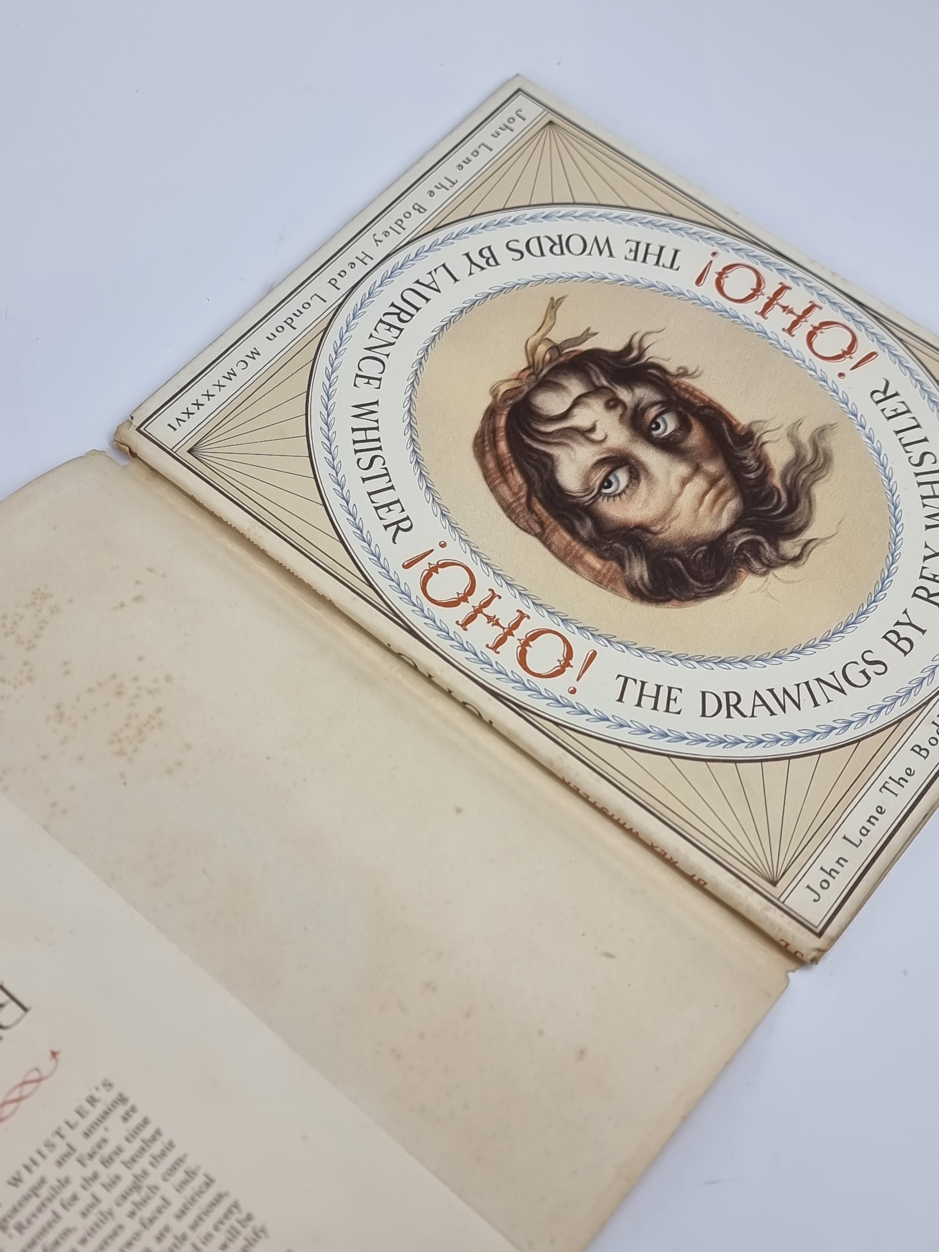 ¡OHO!, Laurence Whistler & Rex Whistler — 1st Edition
