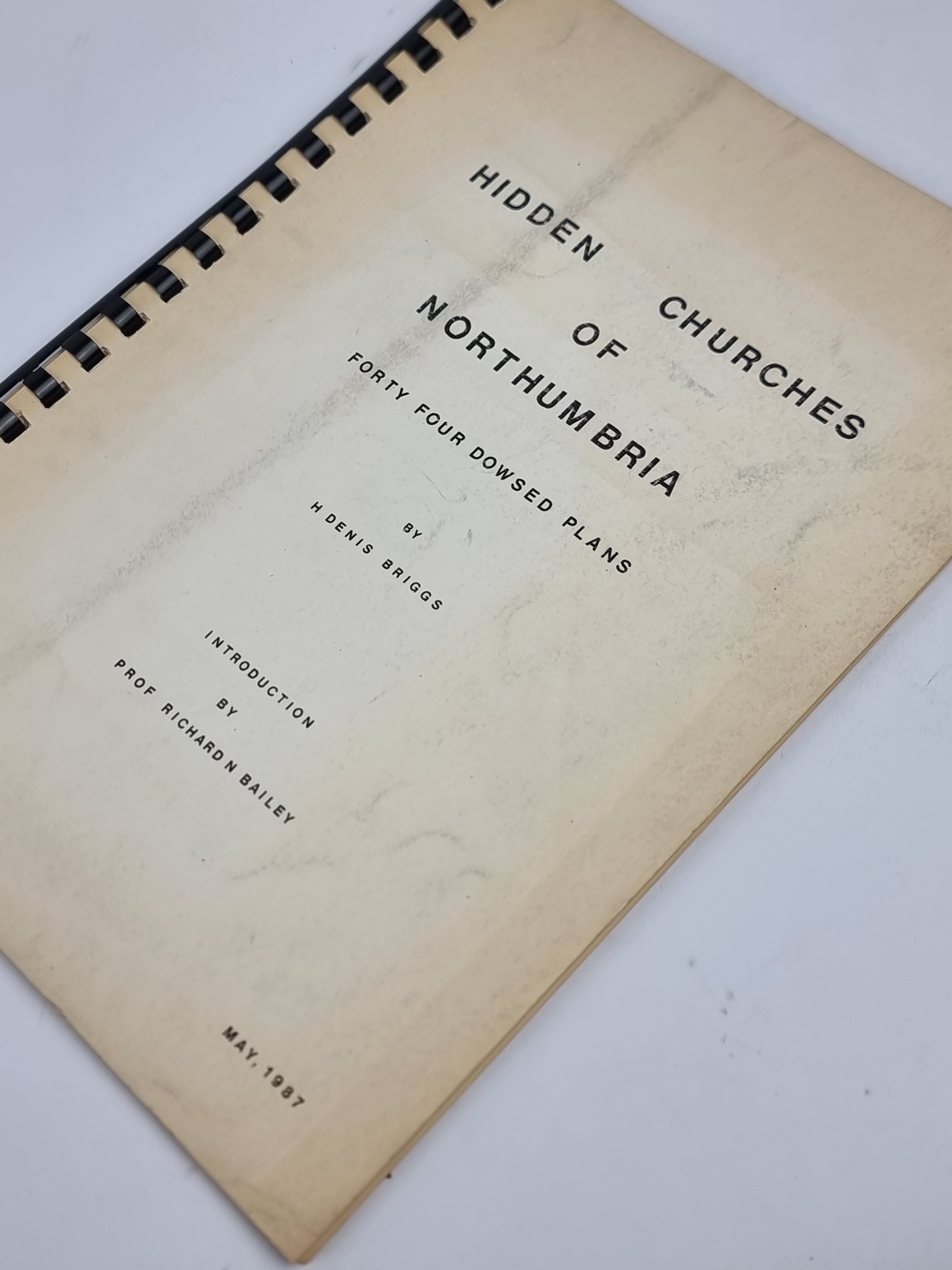 Hidden Churches of Northumbria: Forty Four Dowsed Plans, H Denis Briggs