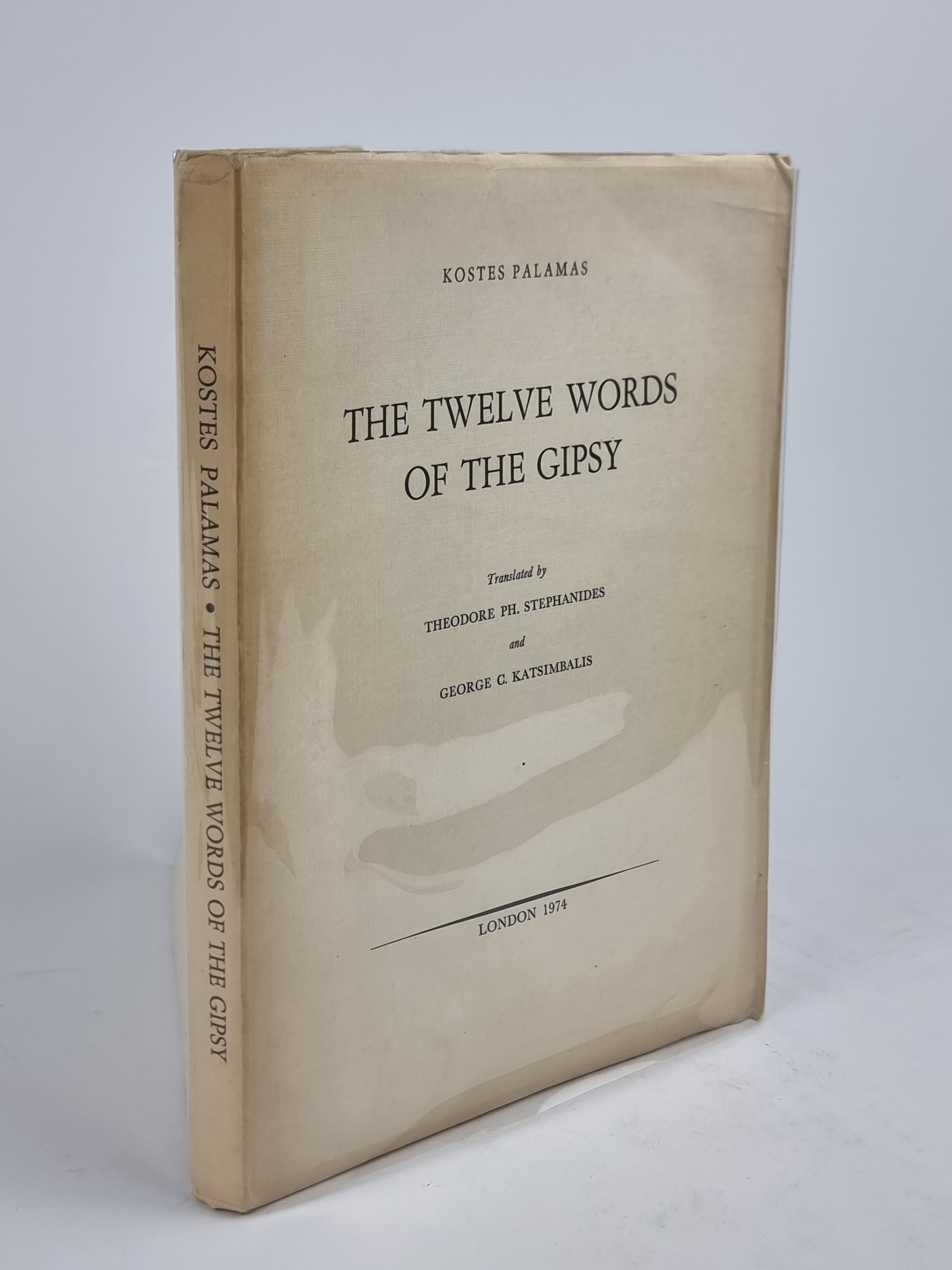 The Twelve Words of the Gipsy, Kostes Palamas — 1st Edition