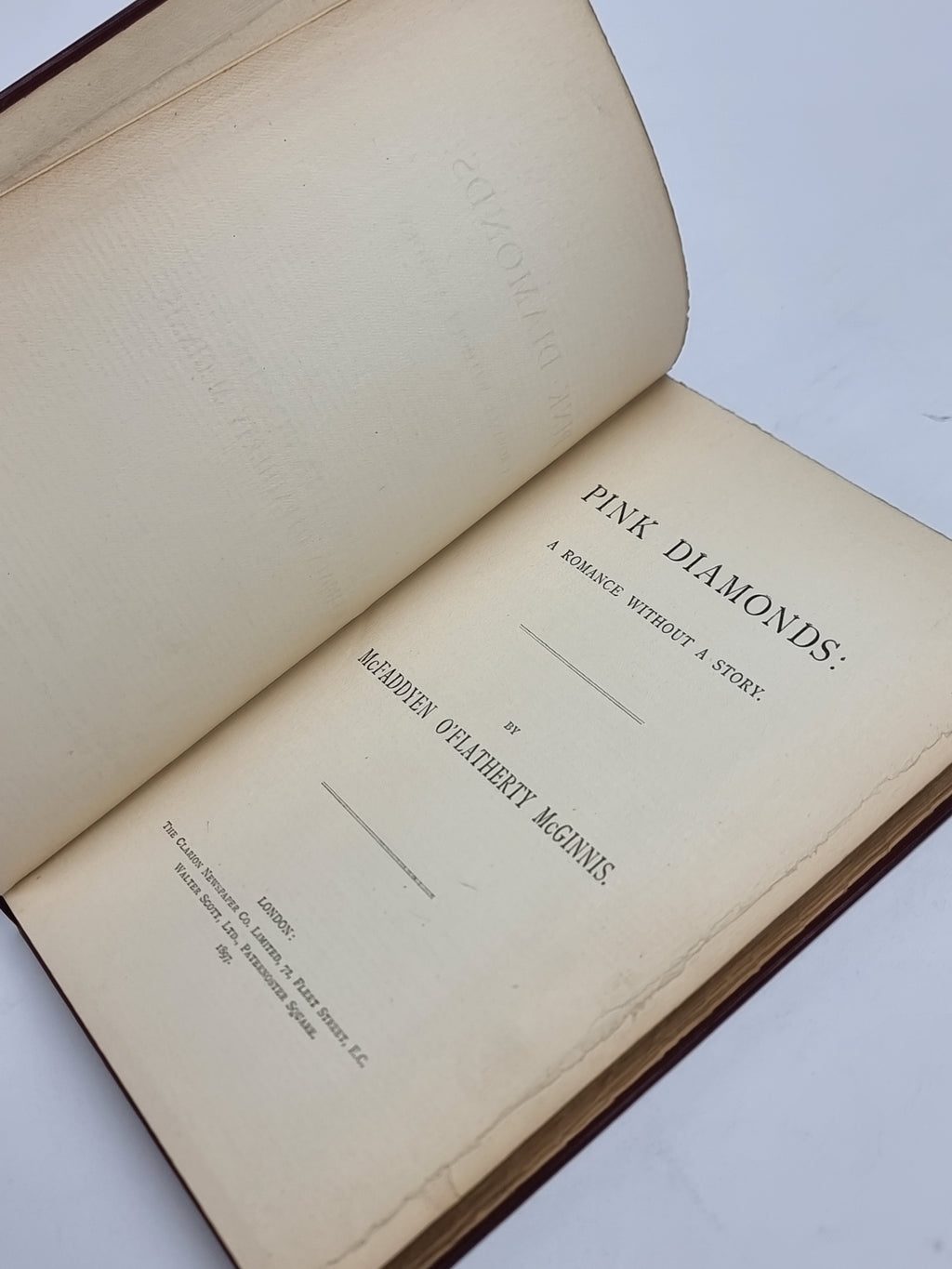 Pink Diamonds, McFaddyen O'Flatherty McGinnis — 1st Edition