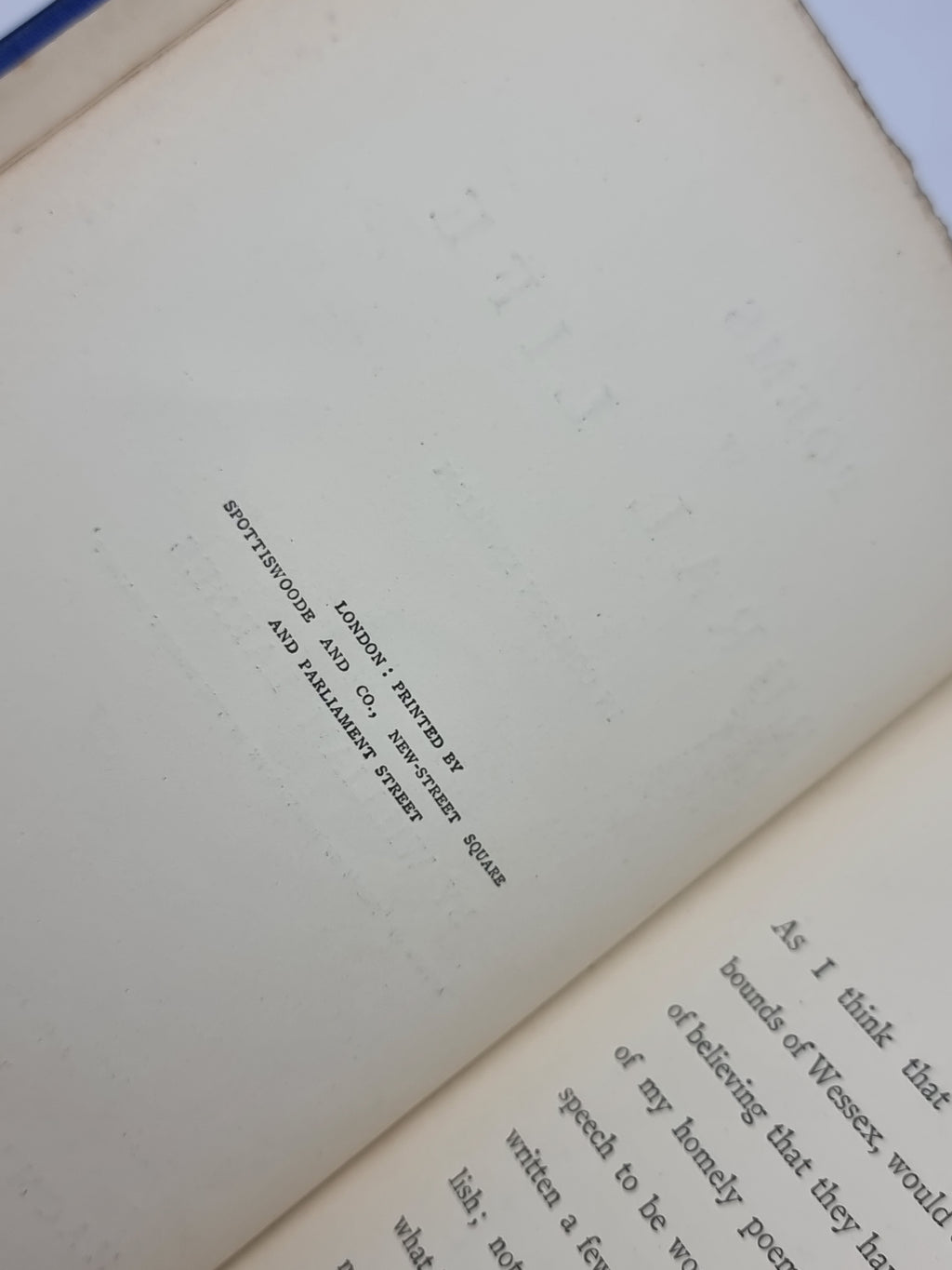 Poems of Rural Life in Common English, William Barnes — 1st Edition