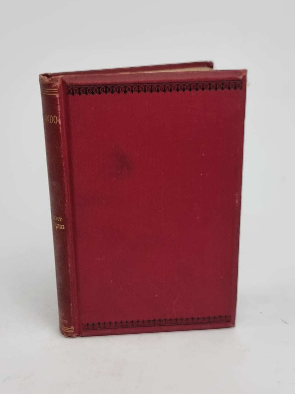 Asolando: Fancies and Facts, Robert Browning — 1st Edition