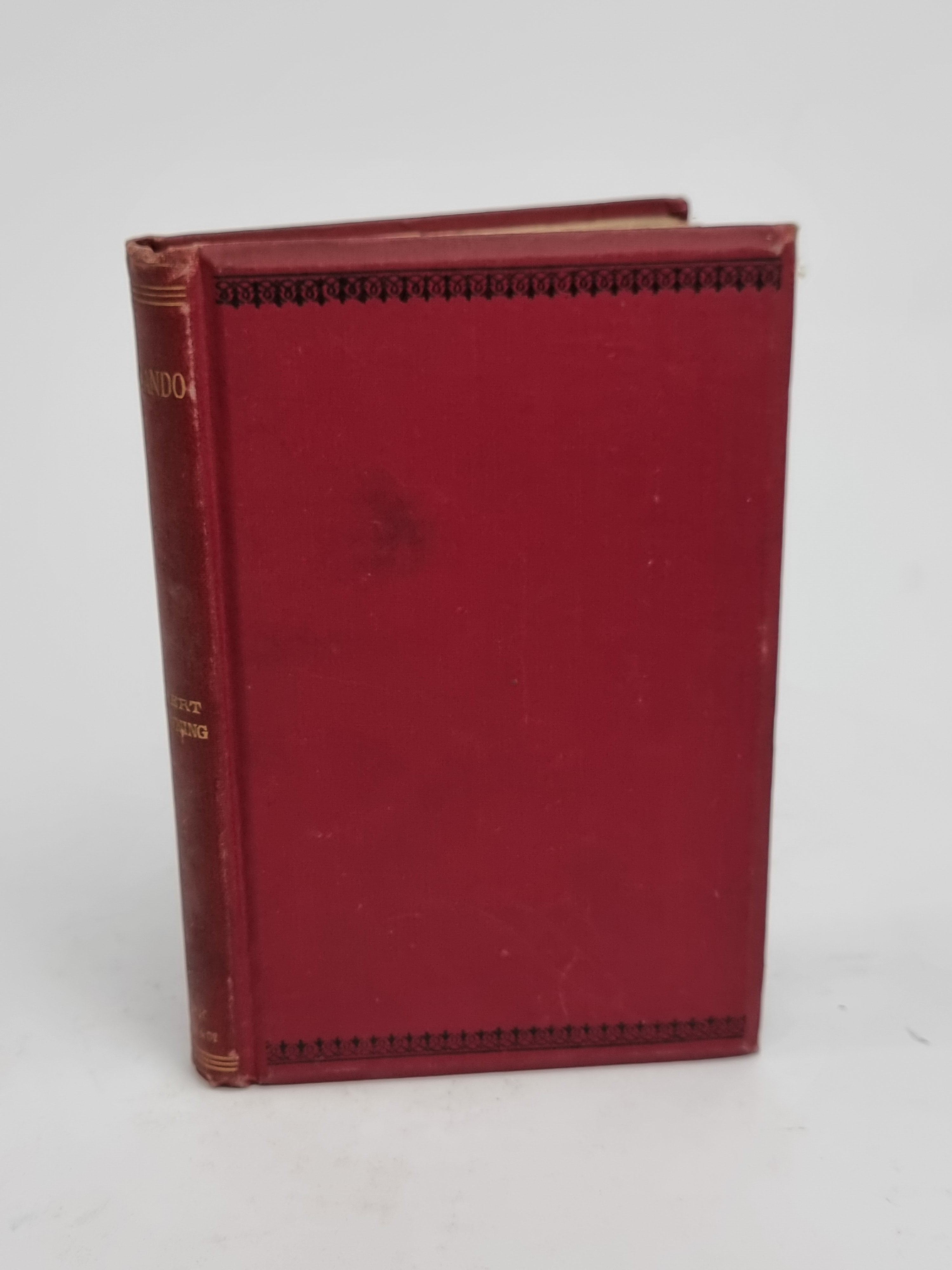 Asolando: Fancies and Facts, Robert Browning — 1st Edition
