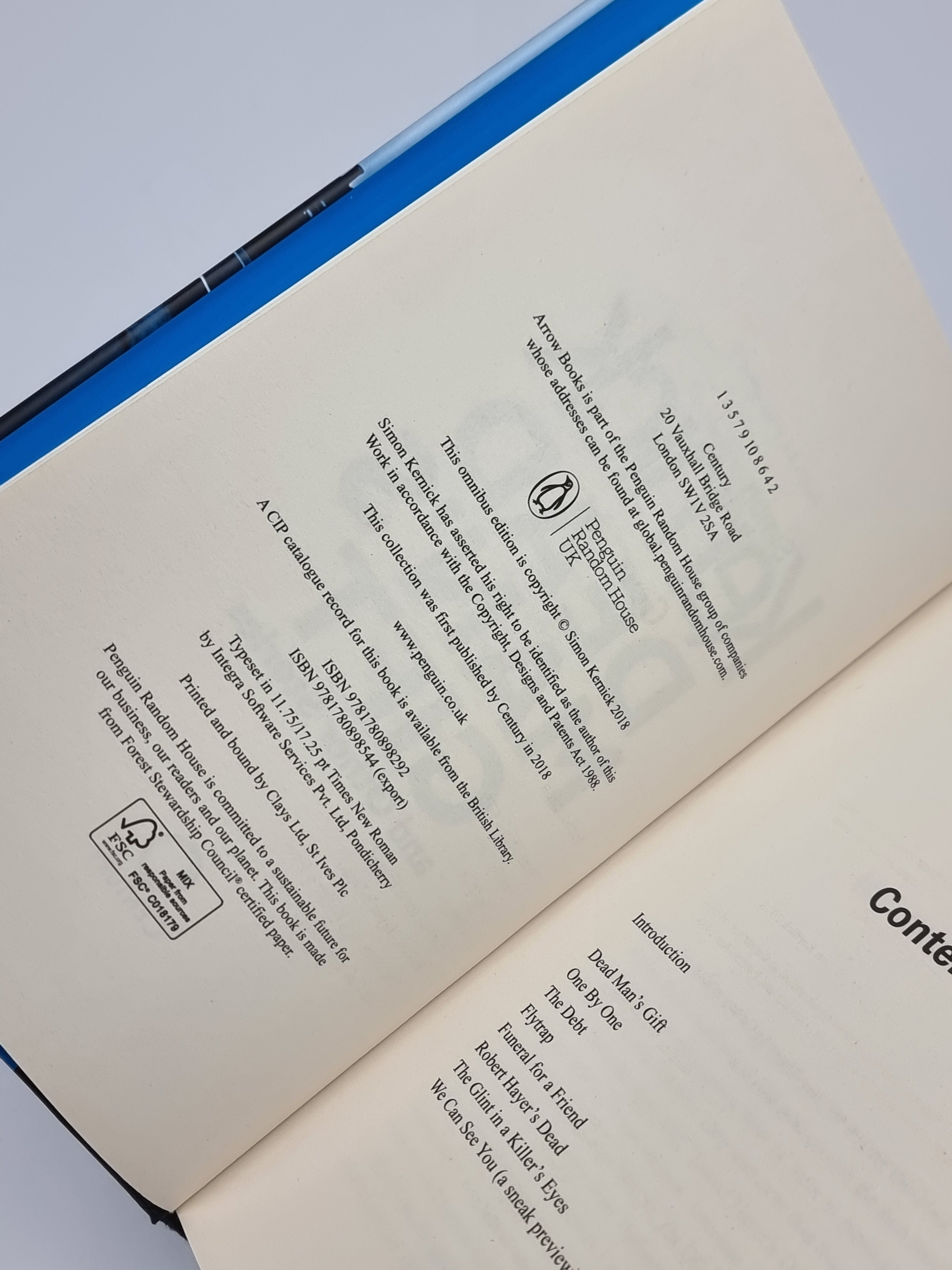 Dead Man's Gift and Other Stories, Simon Kernick — 1st Edition