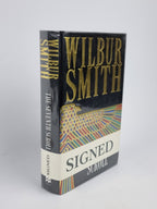 The Seventh Scroll, Wilbur Smith — 1st Edition, Signed