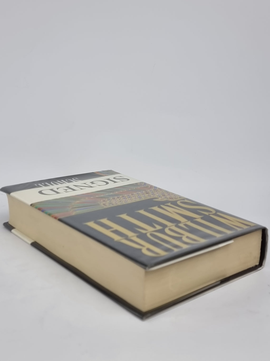 The Seventh Scroll, Wilbur Smith — 1st Edition, Signed