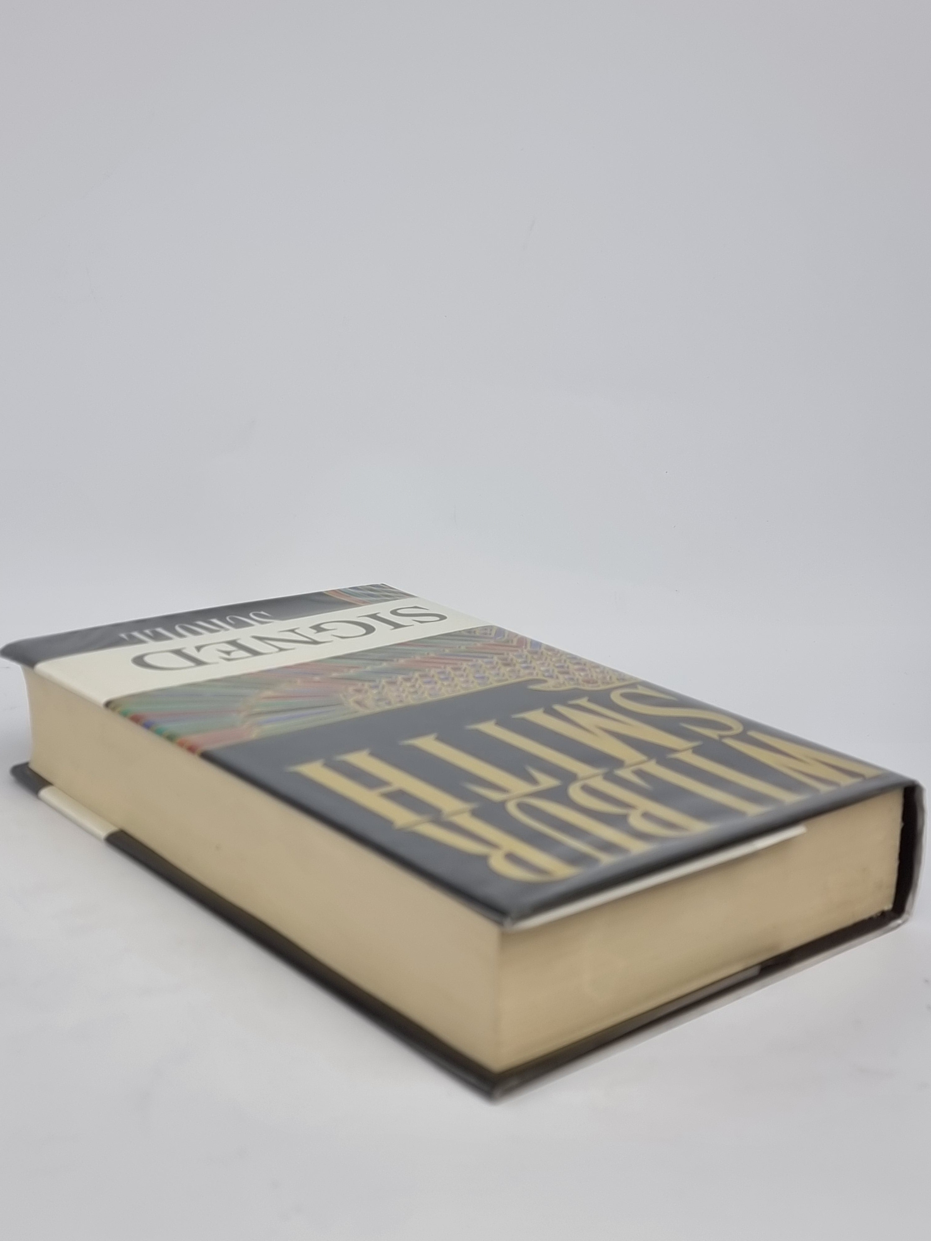 The Seventh Scroll, Wilbur Smith — 1st Edition, Signed