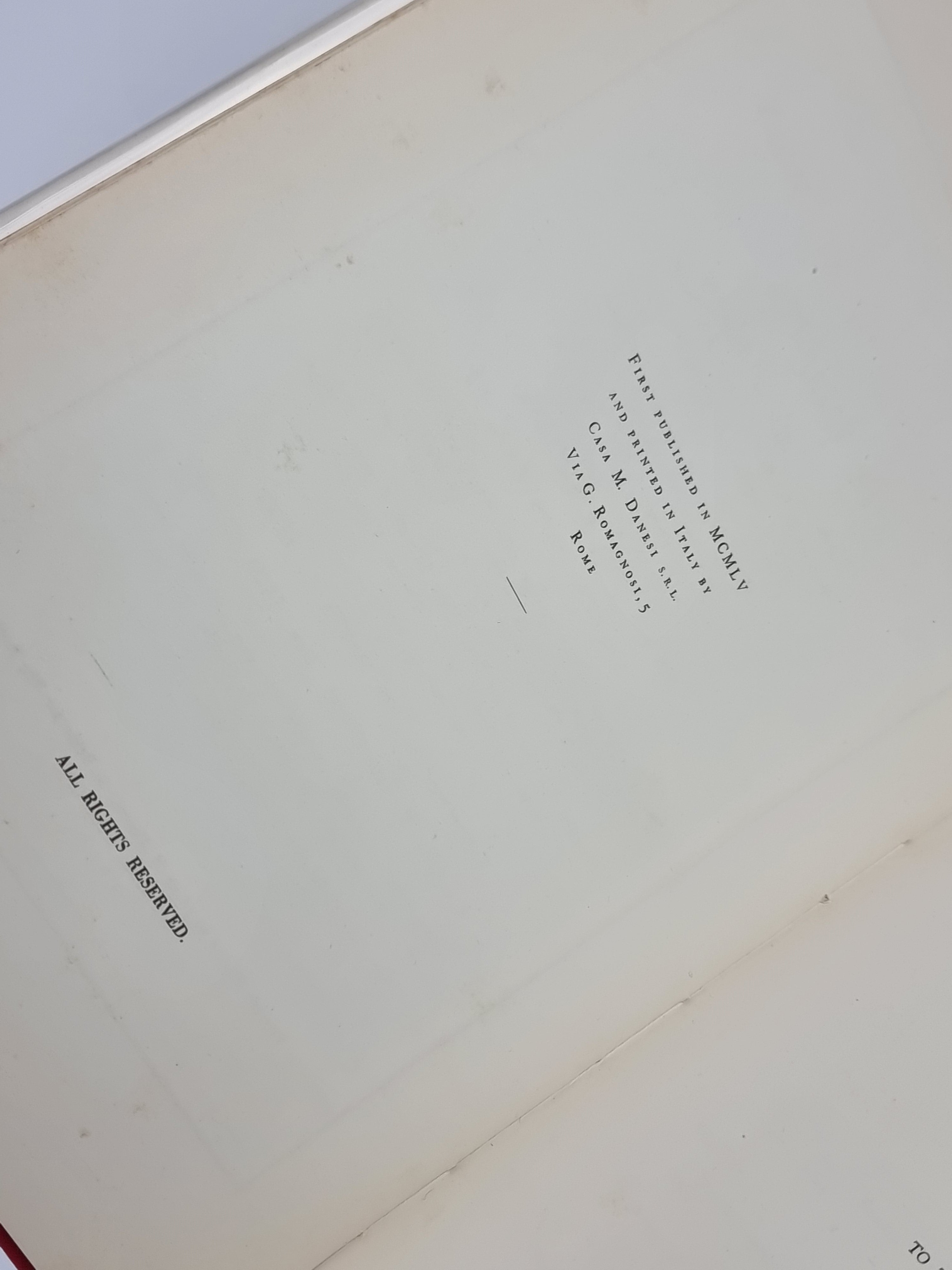 The Church of St. John in Valletta, Sir Hannibal P. Scicluna — 1st Ed, Signed