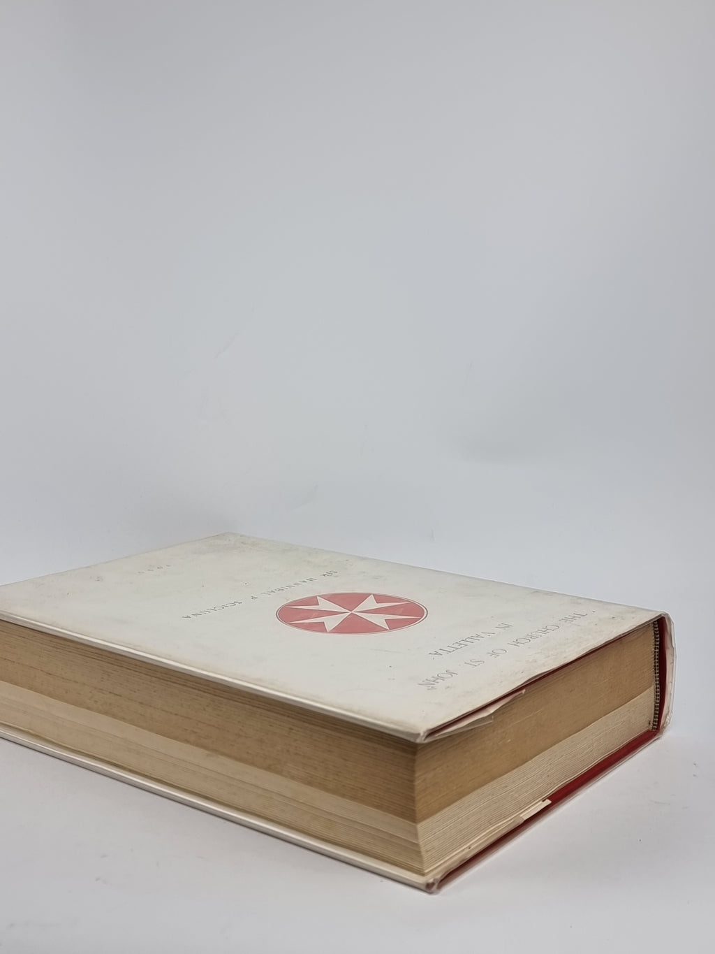 The Church of St. John in Valletta, Sir Hannibal P. Scicluna — 1st Ed, Signed