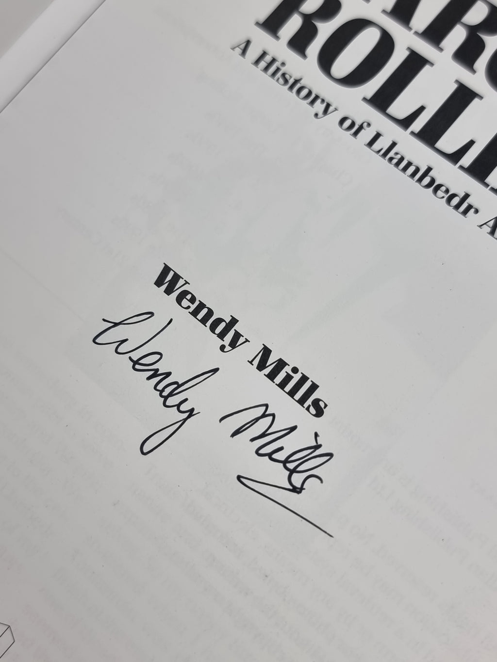 Target Rolling: A History of Llanbedr Airfield, Wendy Mills — 1st Edition, Signed