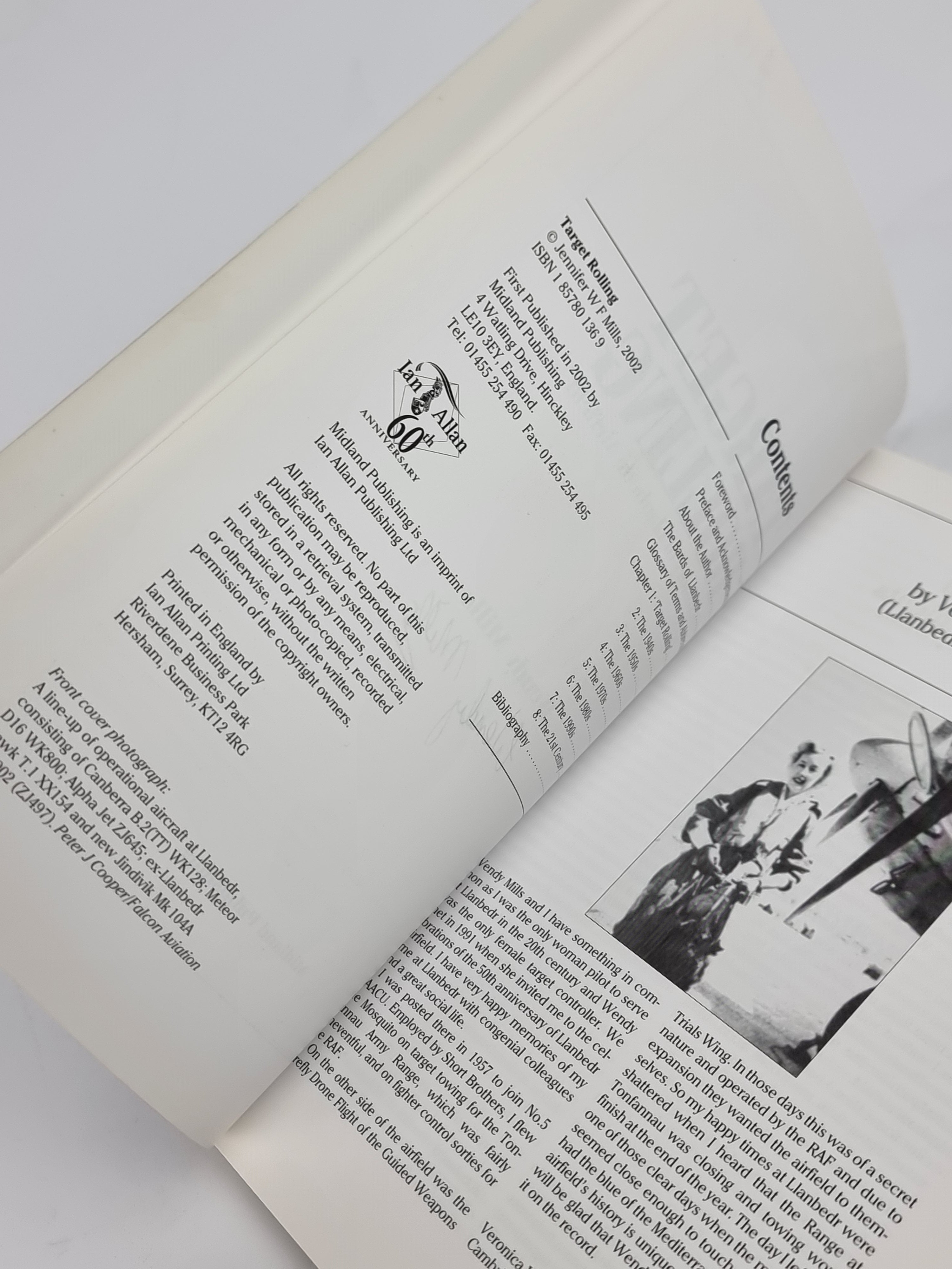 Target Rolling: A History of Llanbedr Airfield, Wendy Mills — 1st Edition, Signed