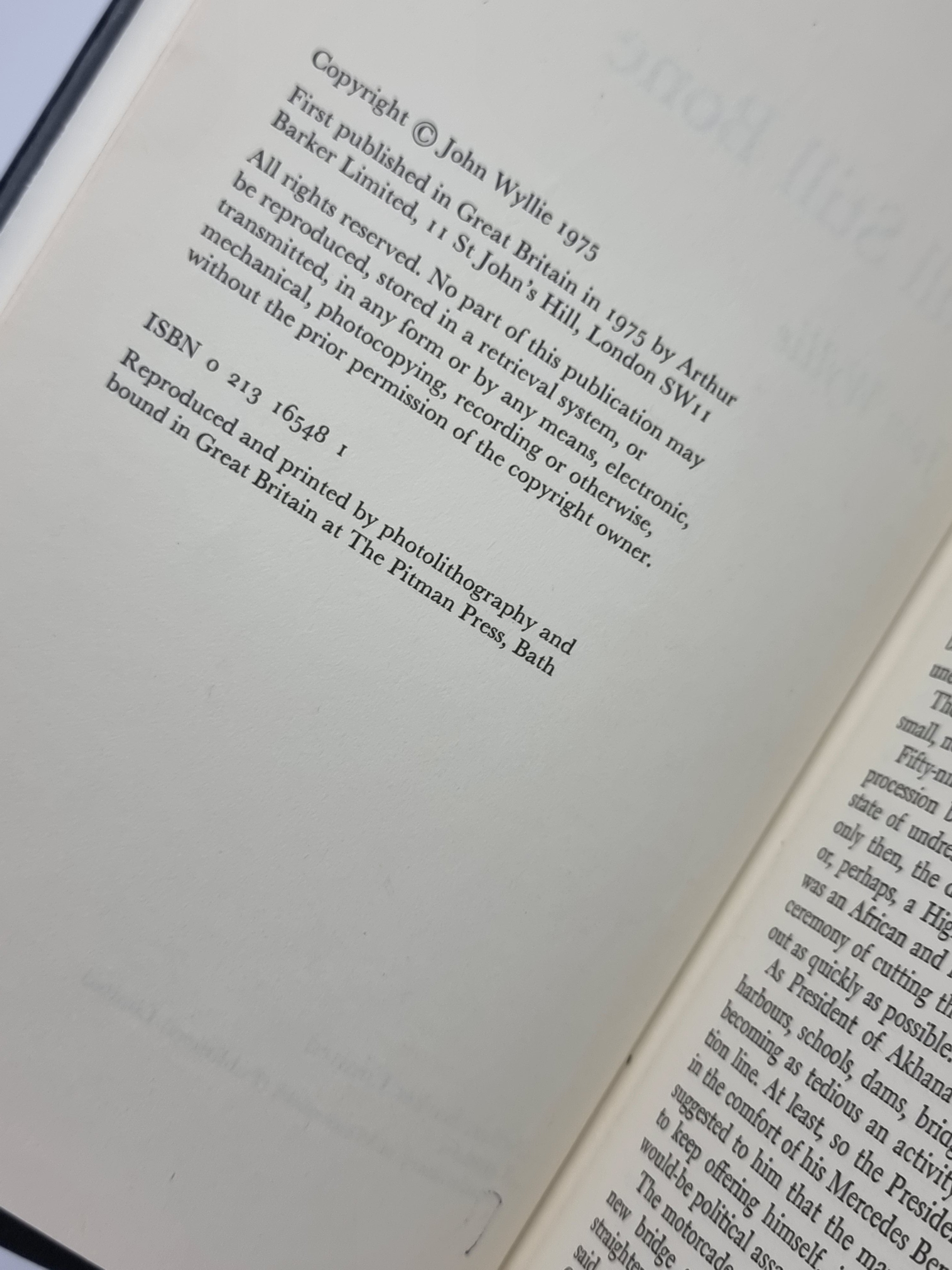 Skull Still Bone, John Wyllie — 1st Edition