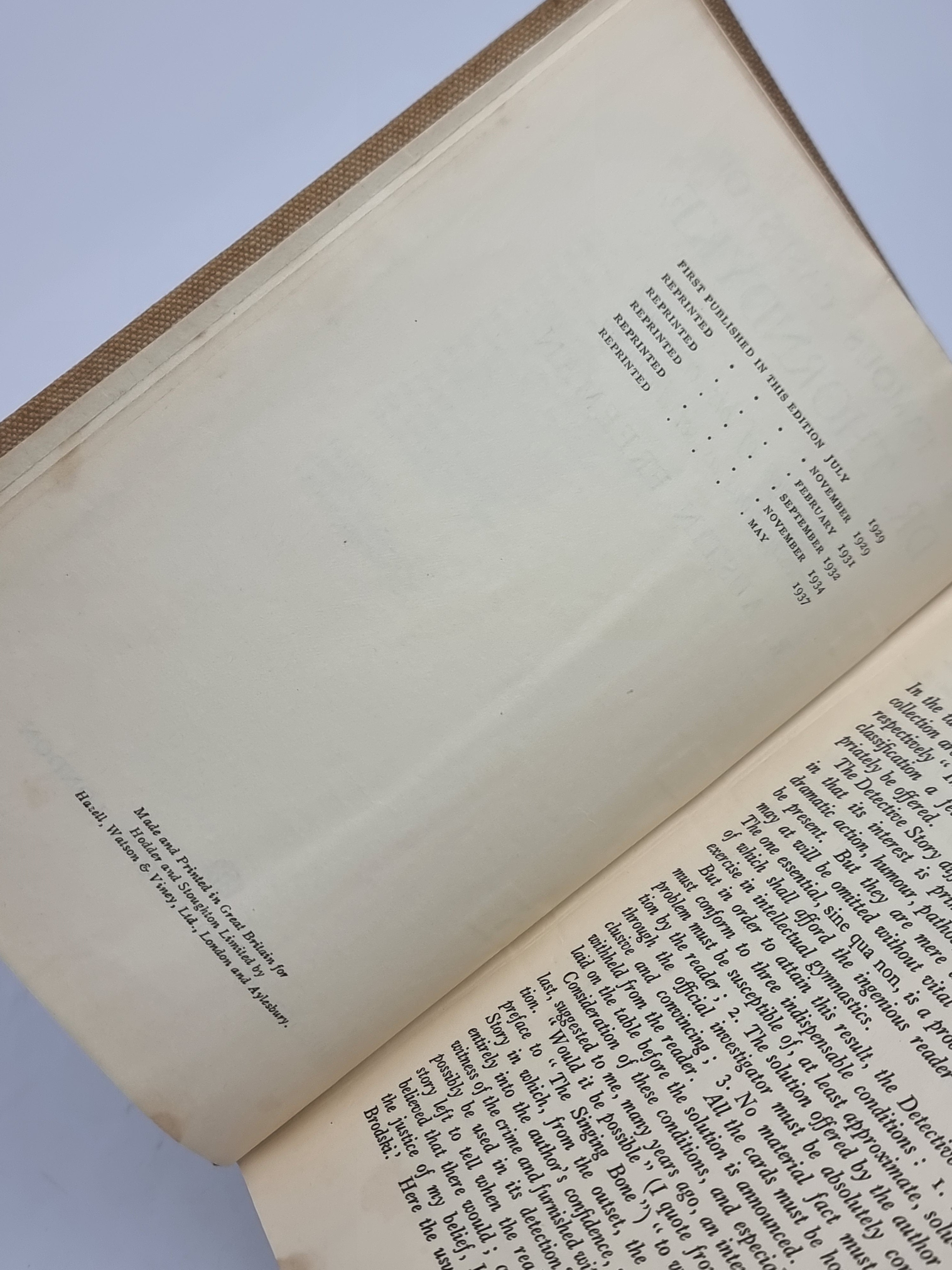 The Famous Cases of Dr. Thorndyke, R. Austin Freeman — 1937 Reprint