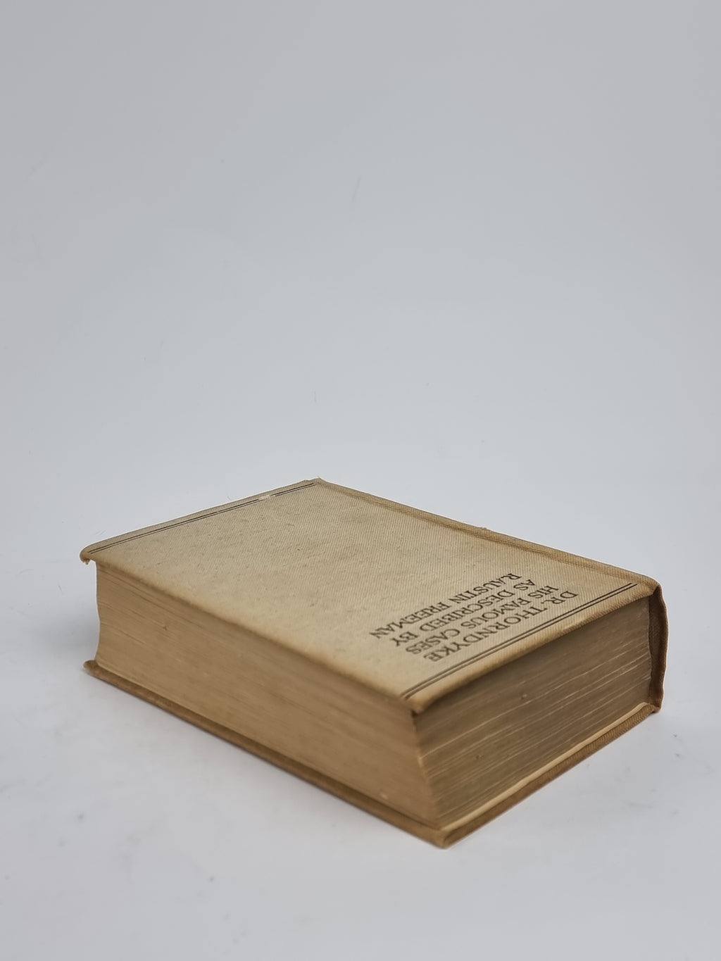 The Famous Cases of Dr. Thorndyke, R. Austin Freeman — 1937 Reprint