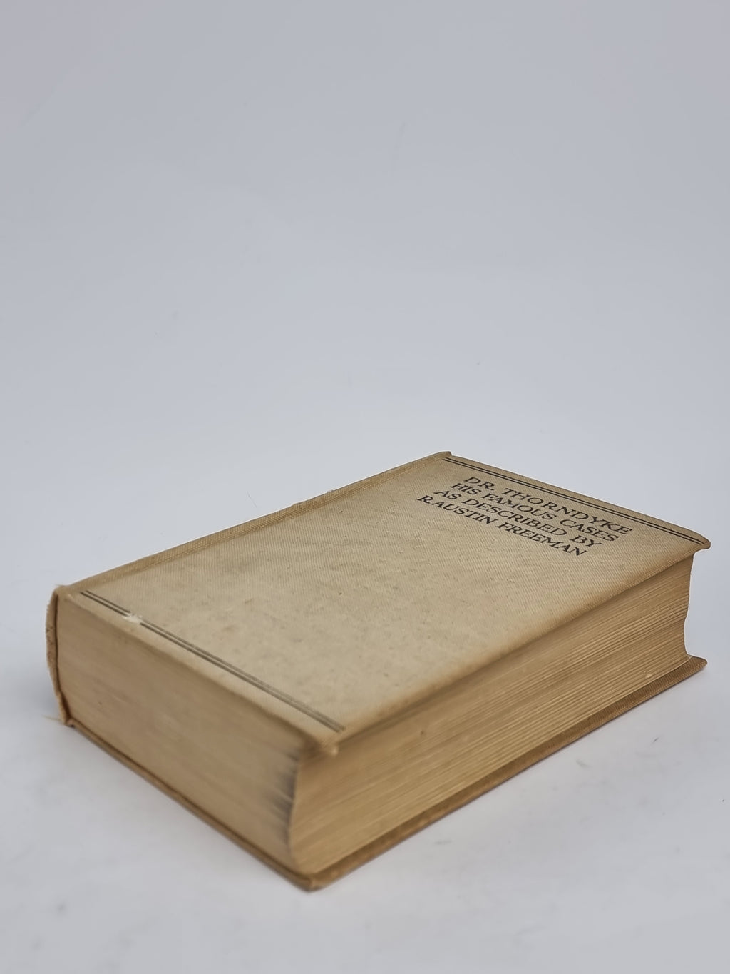 The Famous Cases of Dr. Thorndyke, R. Austin Freeman — 1937 Reprint