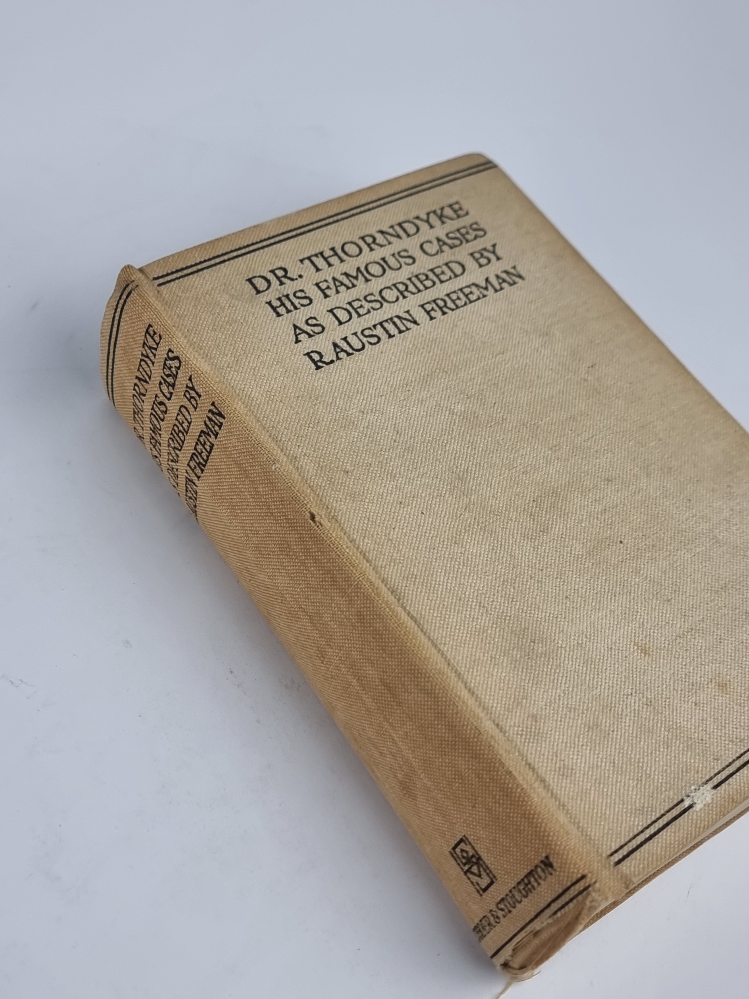 The Famous Cases of Dr. Thorndyke, R. Austin Freeman — 1937 Reprint