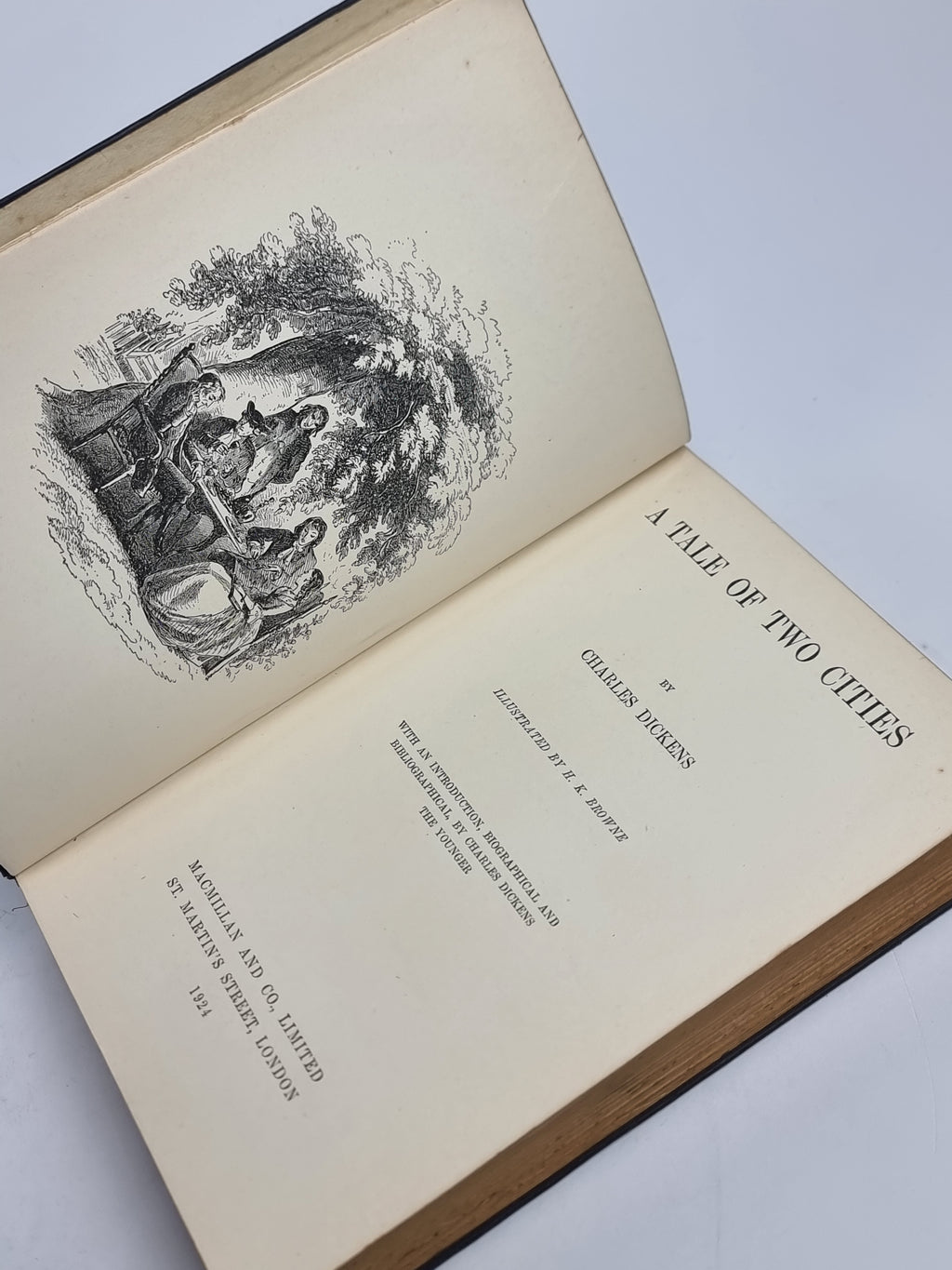 A Tale of Two Cities, Charles Dickens — 1924 Reprint