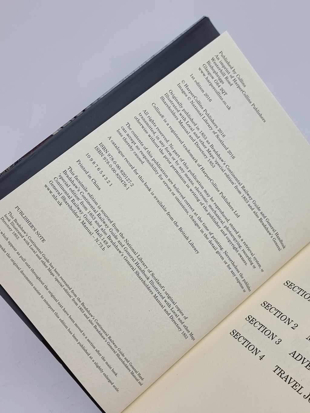 Bradshaw's Continental Railway Guide, George Bradshaw — 1st Edition