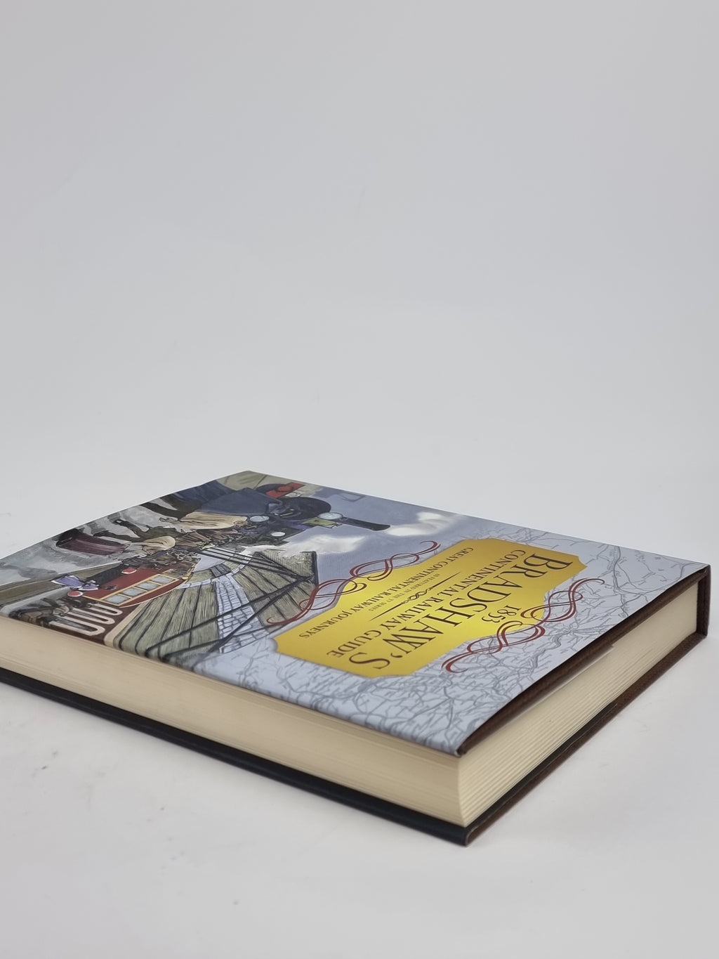 Bradshaw's Continental Railway Guide, George Bradshaw — 1st Edition