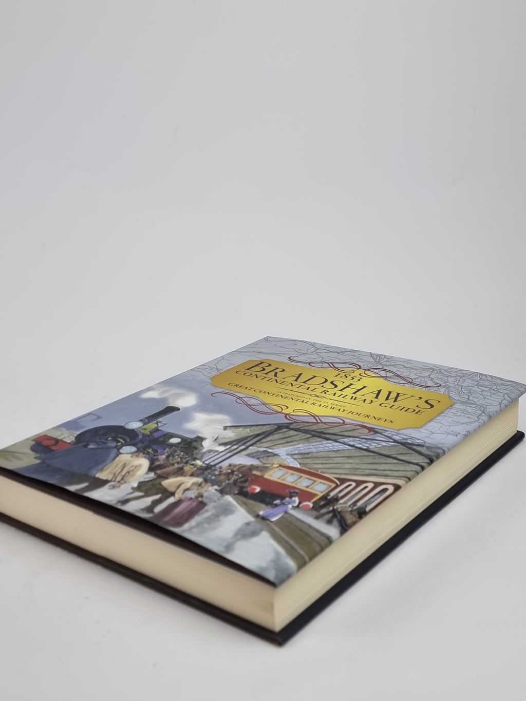 Bradshaw's Continental Railway Guide, George Bradshaw — 1st Edition
