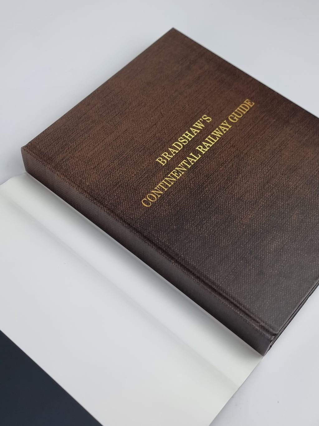 Bradshaw's Continental Railway Guide, George Bradshaw — 1st Edition