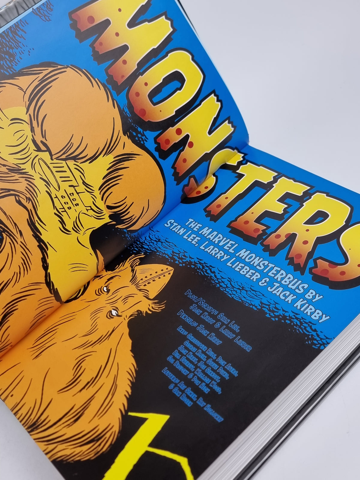 Monsters: The Marvel Monsterbus Vol. 1, Stan Lee, Larry Lieber & Jack Kirby — 1st Ed