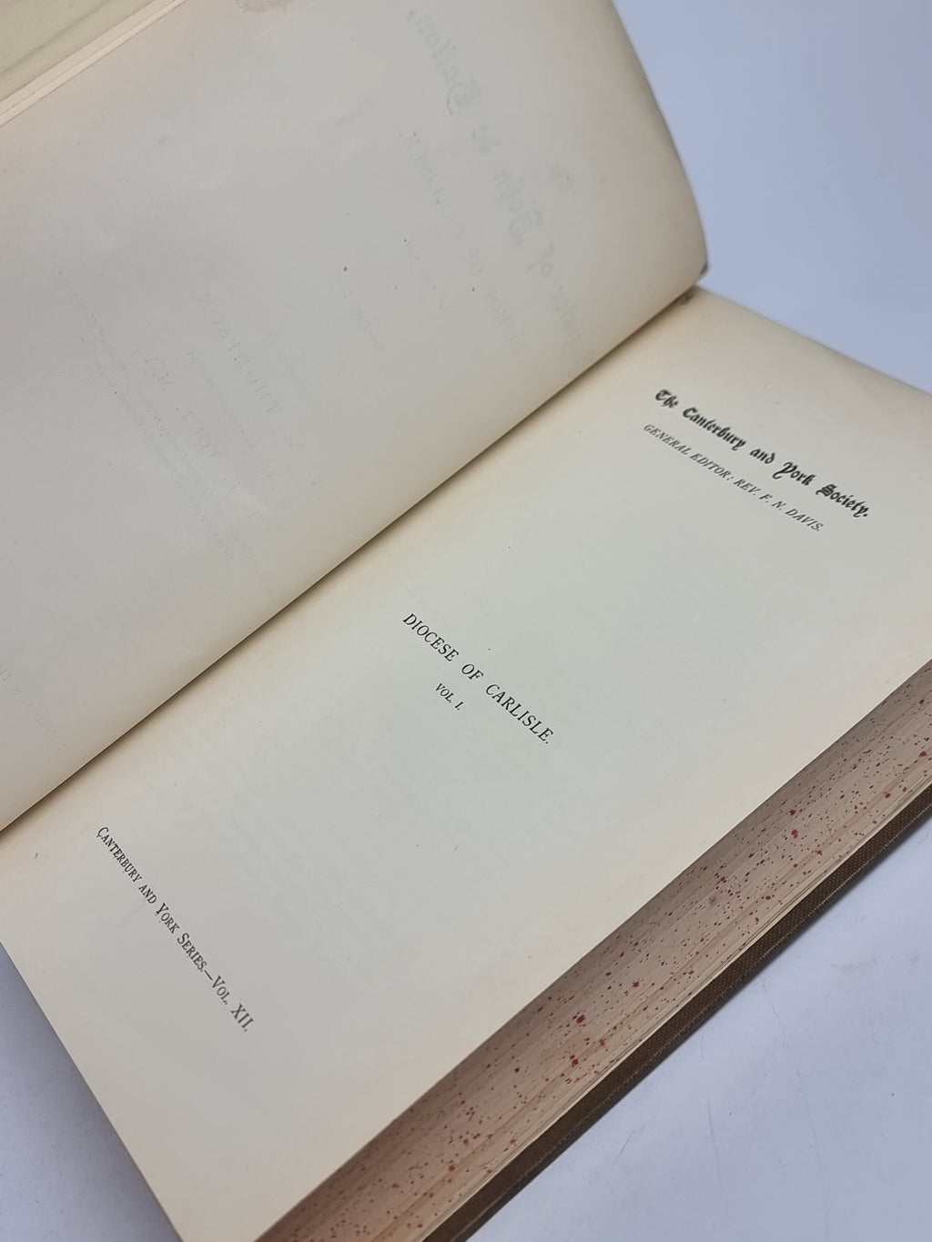 The Register of John de Halton, Bishop of Carlisle — 1st Edition