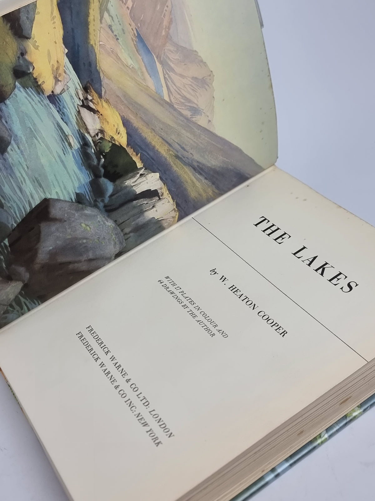 The Lakes, W. Heaton Cooper — 2nd Edition, Signed