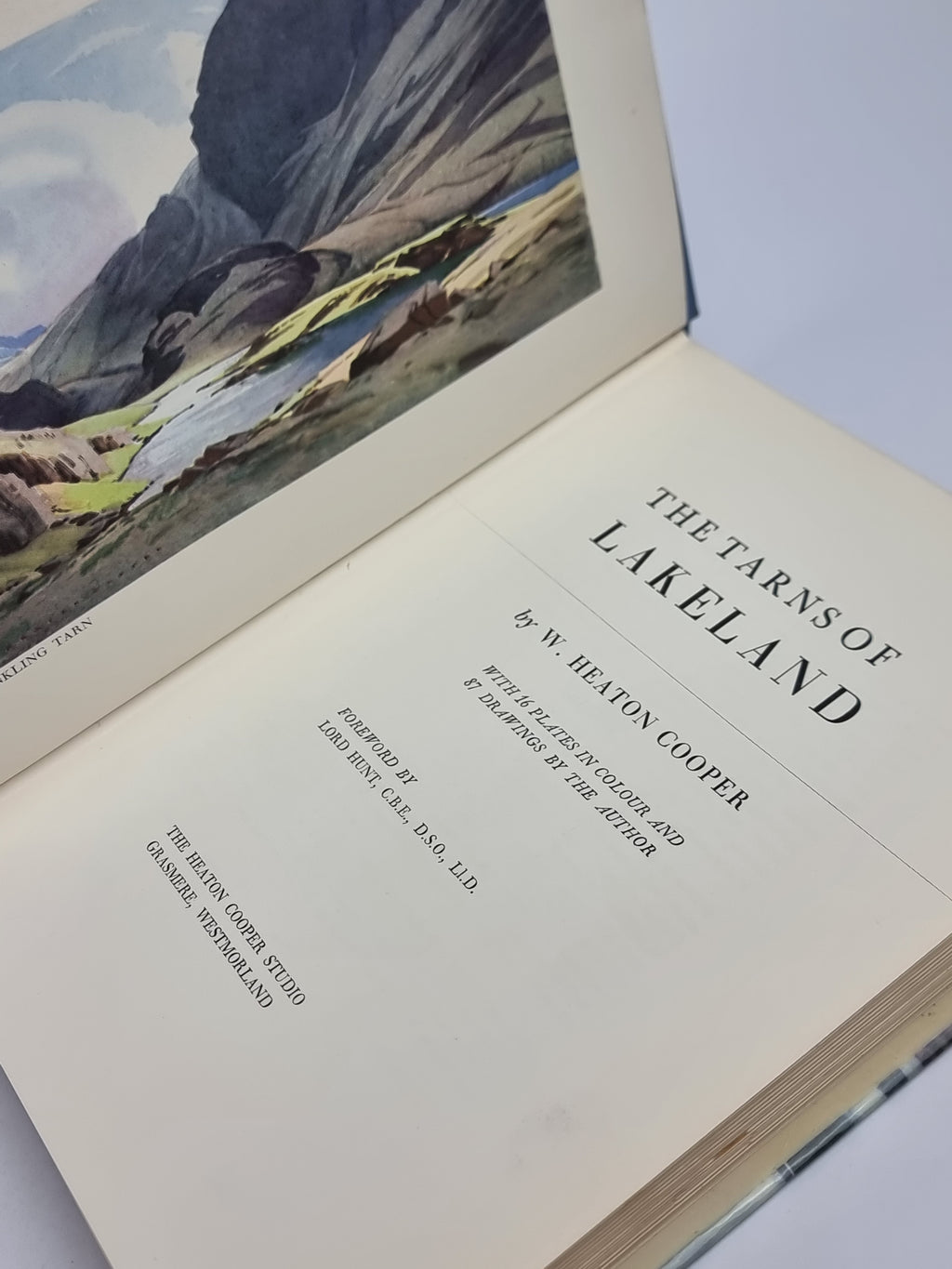 The Tarns of Lakeland, W. Heaton Cooper — 2nd Edition