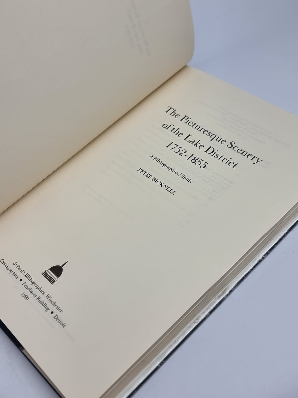 The Picturesque Scenery of the Lake District 1752-1855 — 1st Edition